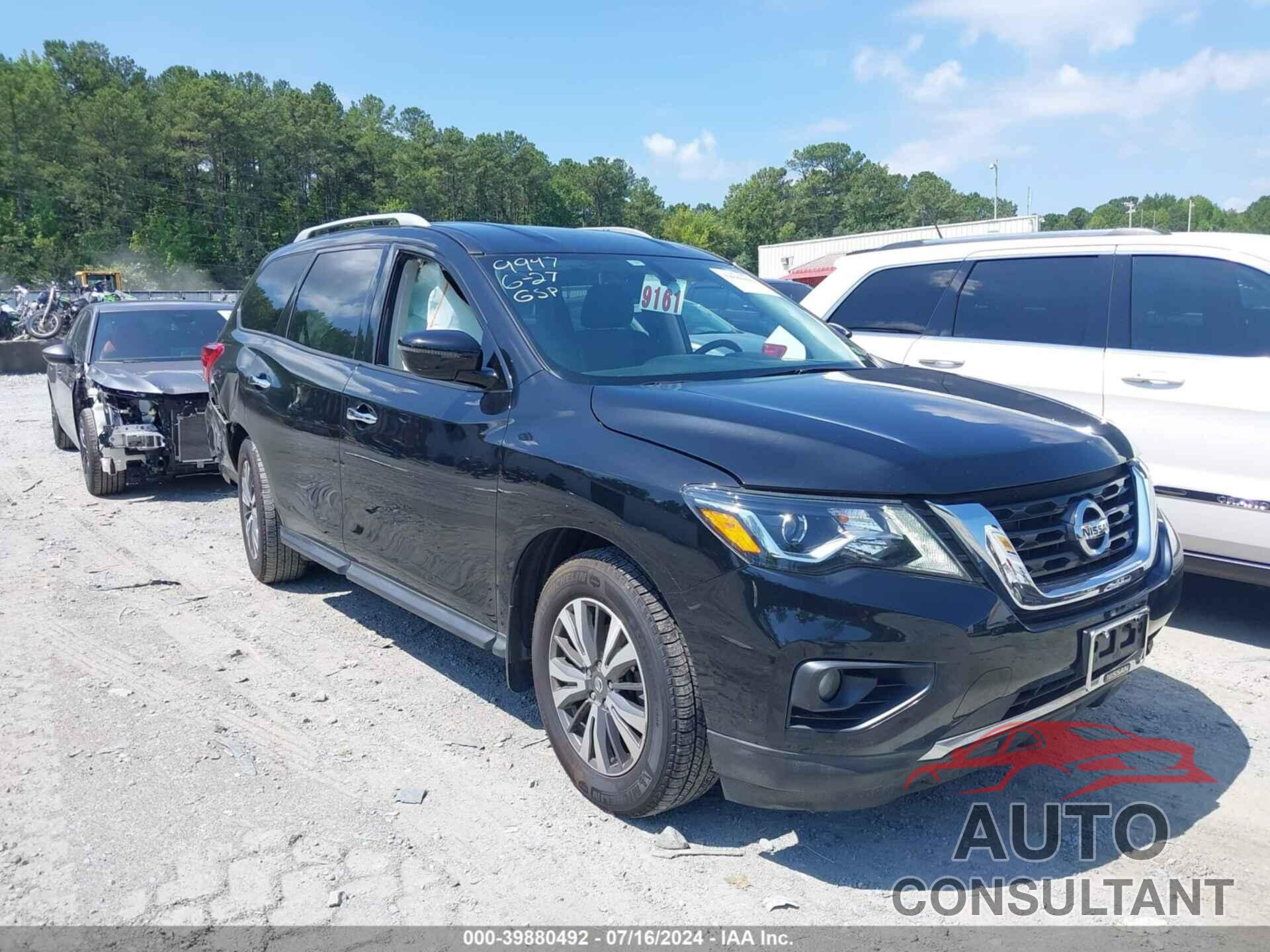 NISSAN PATHFINDER 2017 - 5N1DR2MN1HC619947