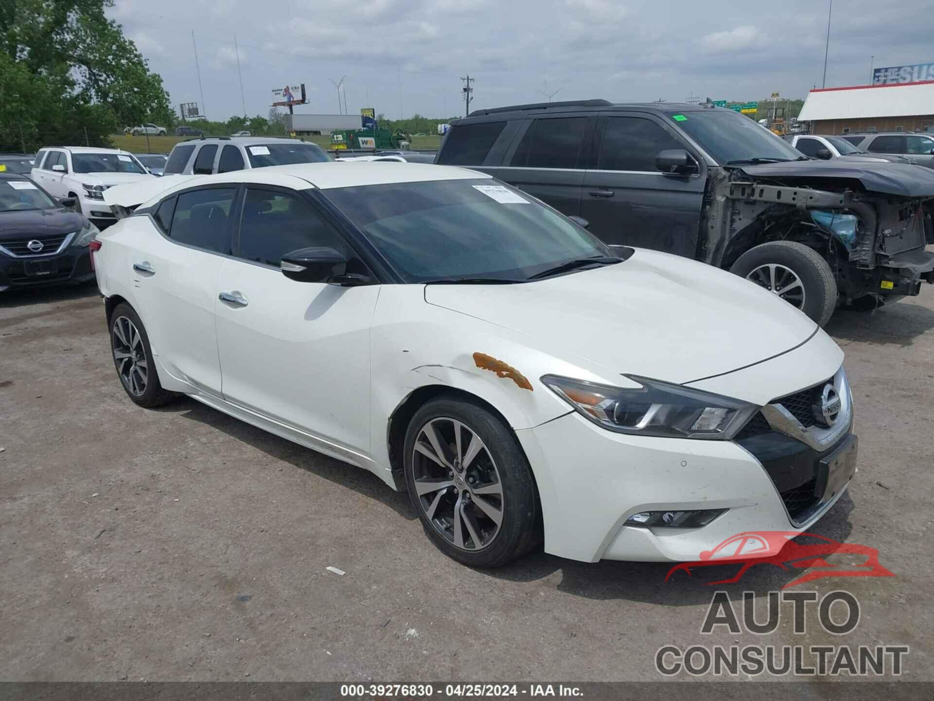 NISSAN MAXIMA 2017 - 1N4AA6AP3HC398207