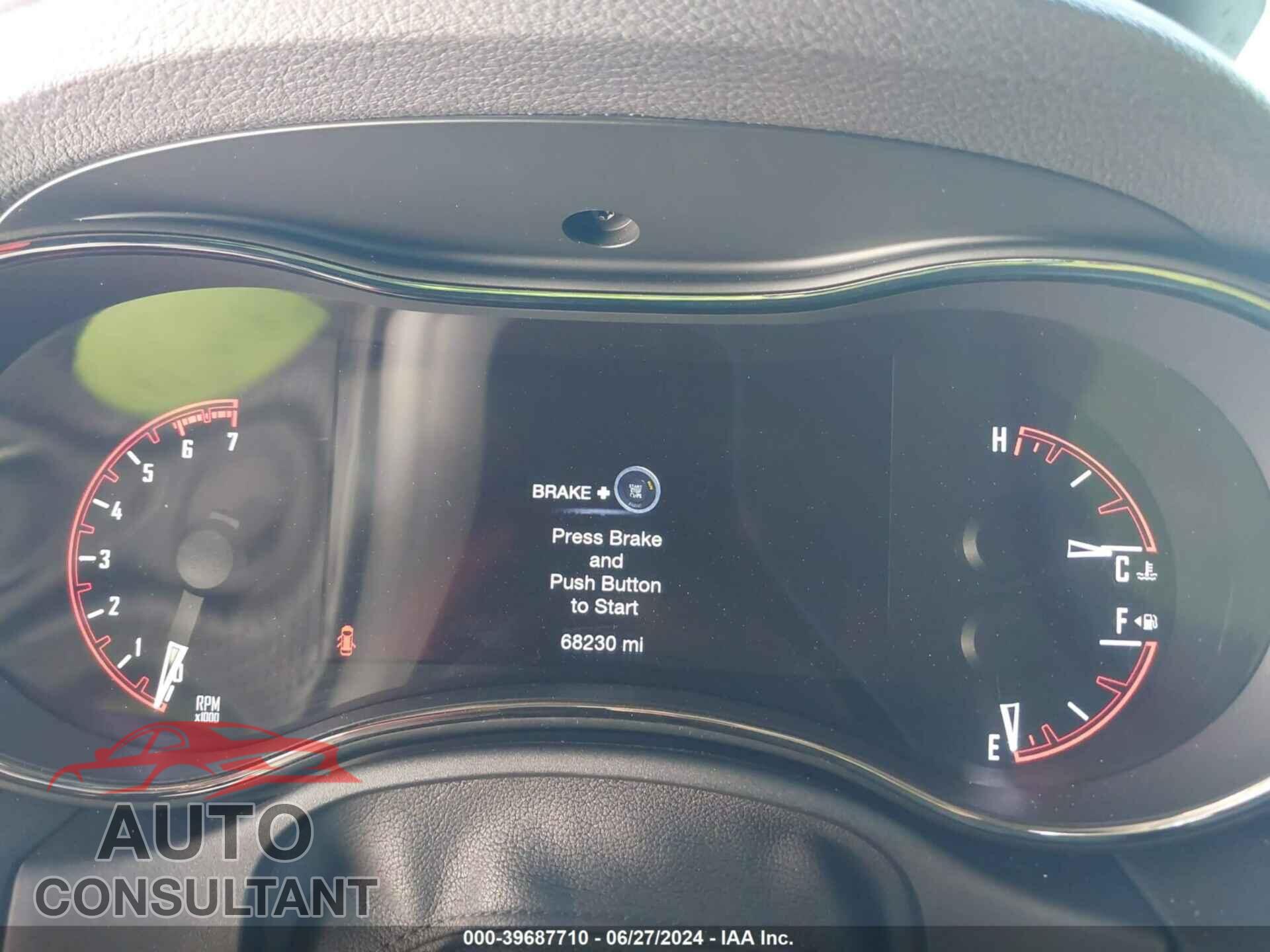 DODGE DURANGO 2018 - 1C4SDJCTXJC400902