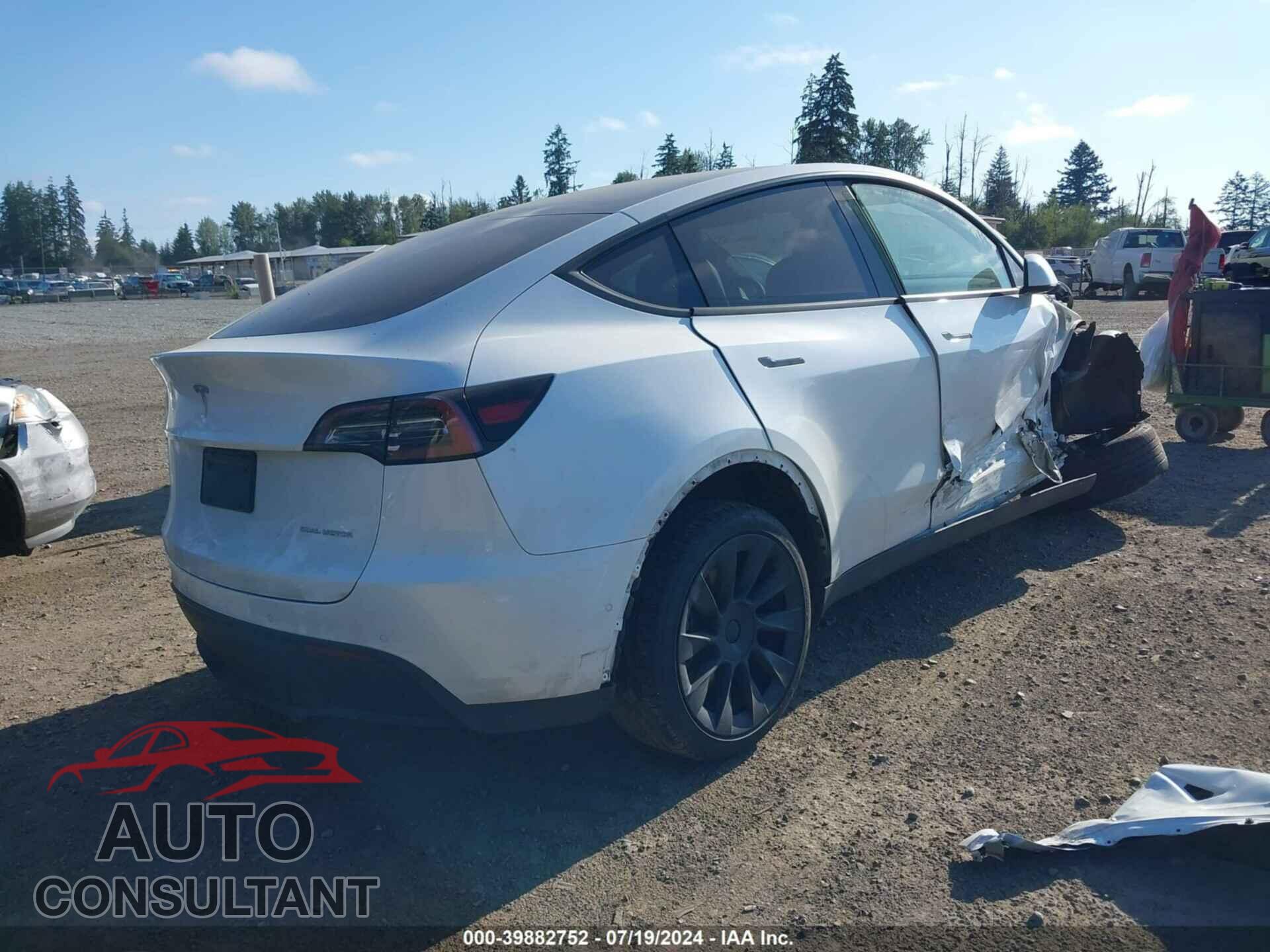 TESLA MODEL Y 2022 - 7SAYGDEEXNF544835