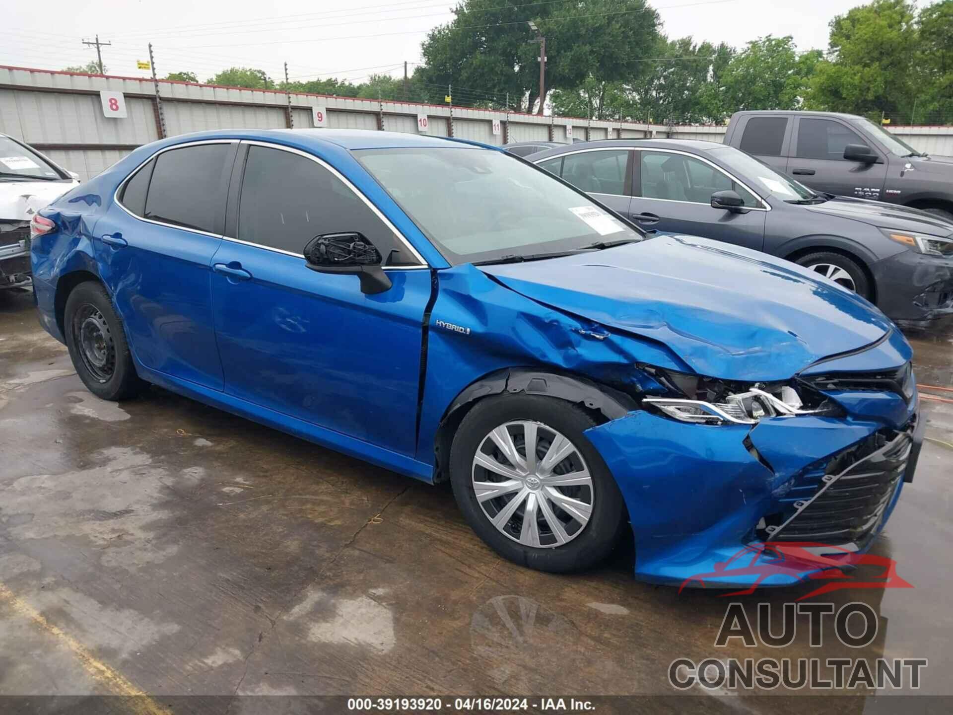 TOYOTA CAMRY HYBRID 2019 - 4T1B31HK1KU006392