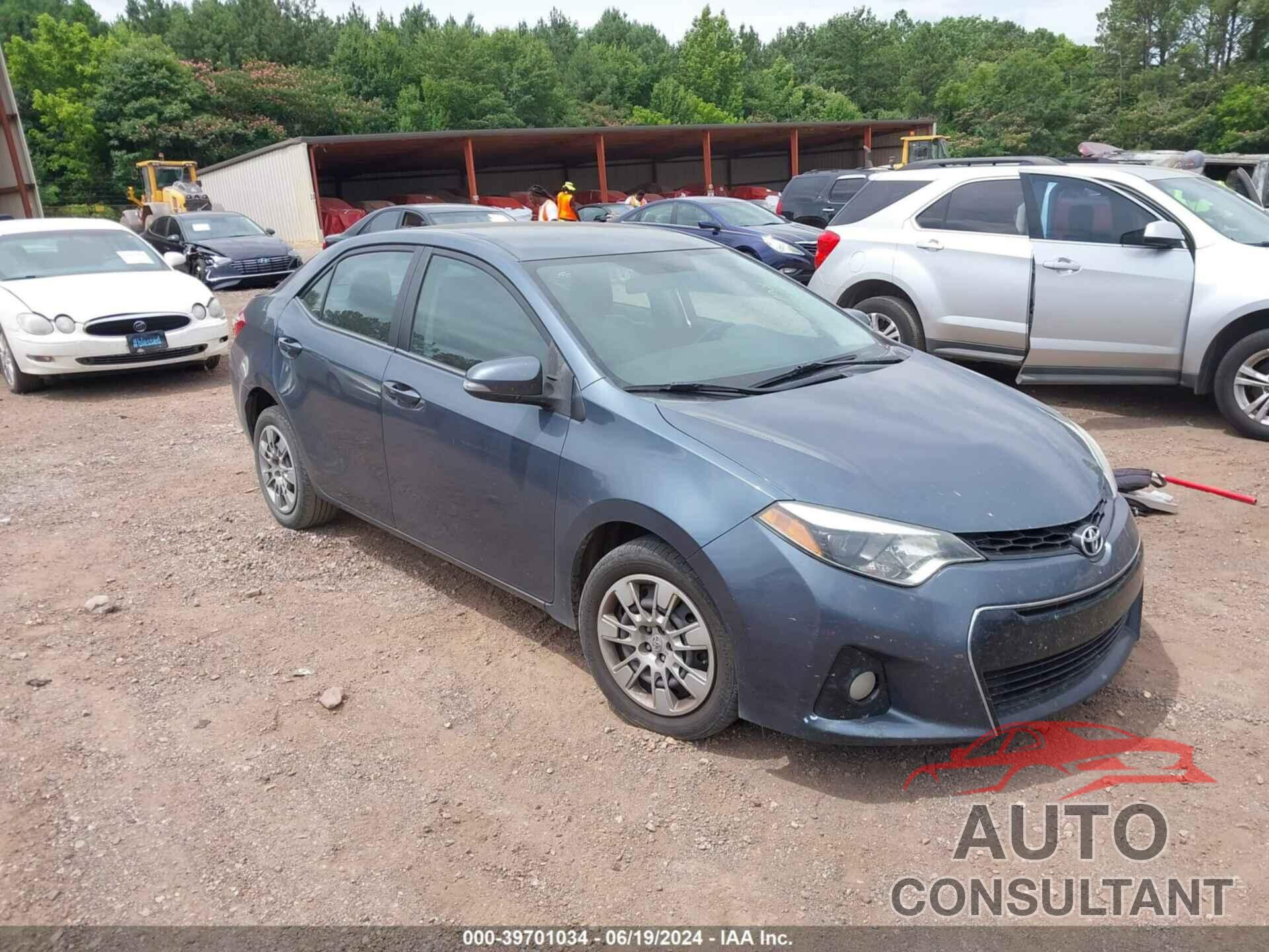 TOYOTA COROLLA 2016 - 2T1BURHE6GC519989