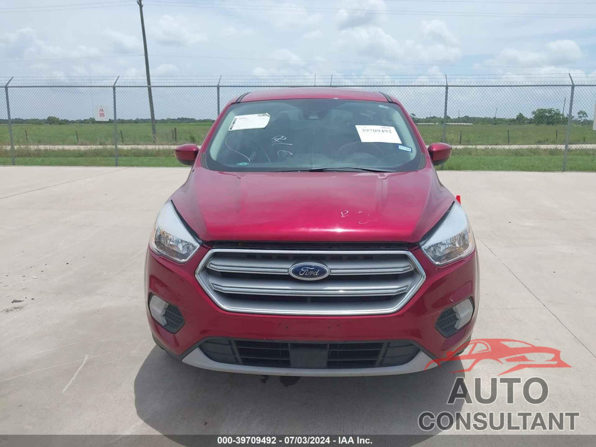 FORD ESCAPE 2019 - 1FMCU0GD4KUA53558