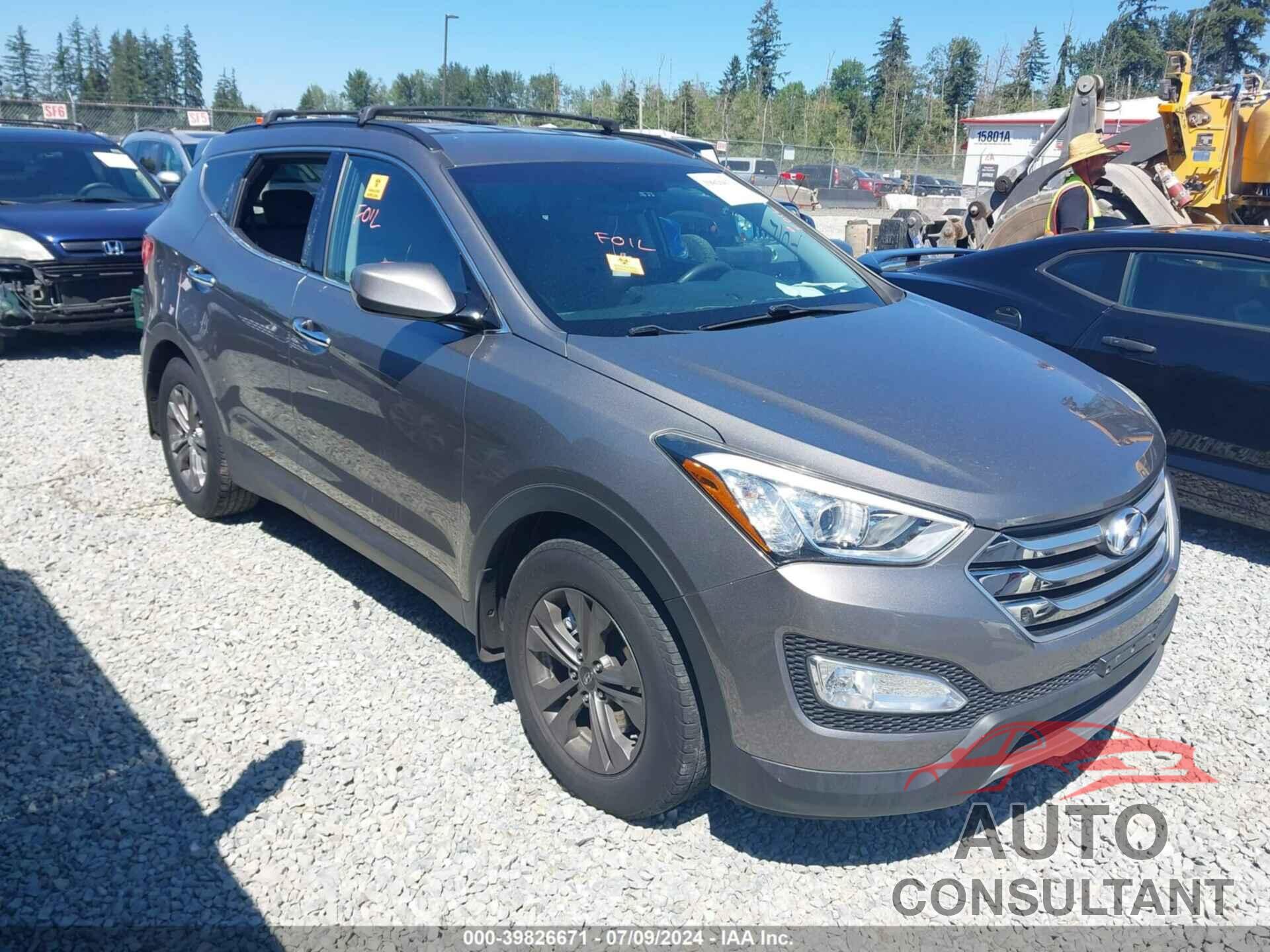 HYUNDAI SANTA FE SPORT 2016 - 5XYZUDLB3GG316366