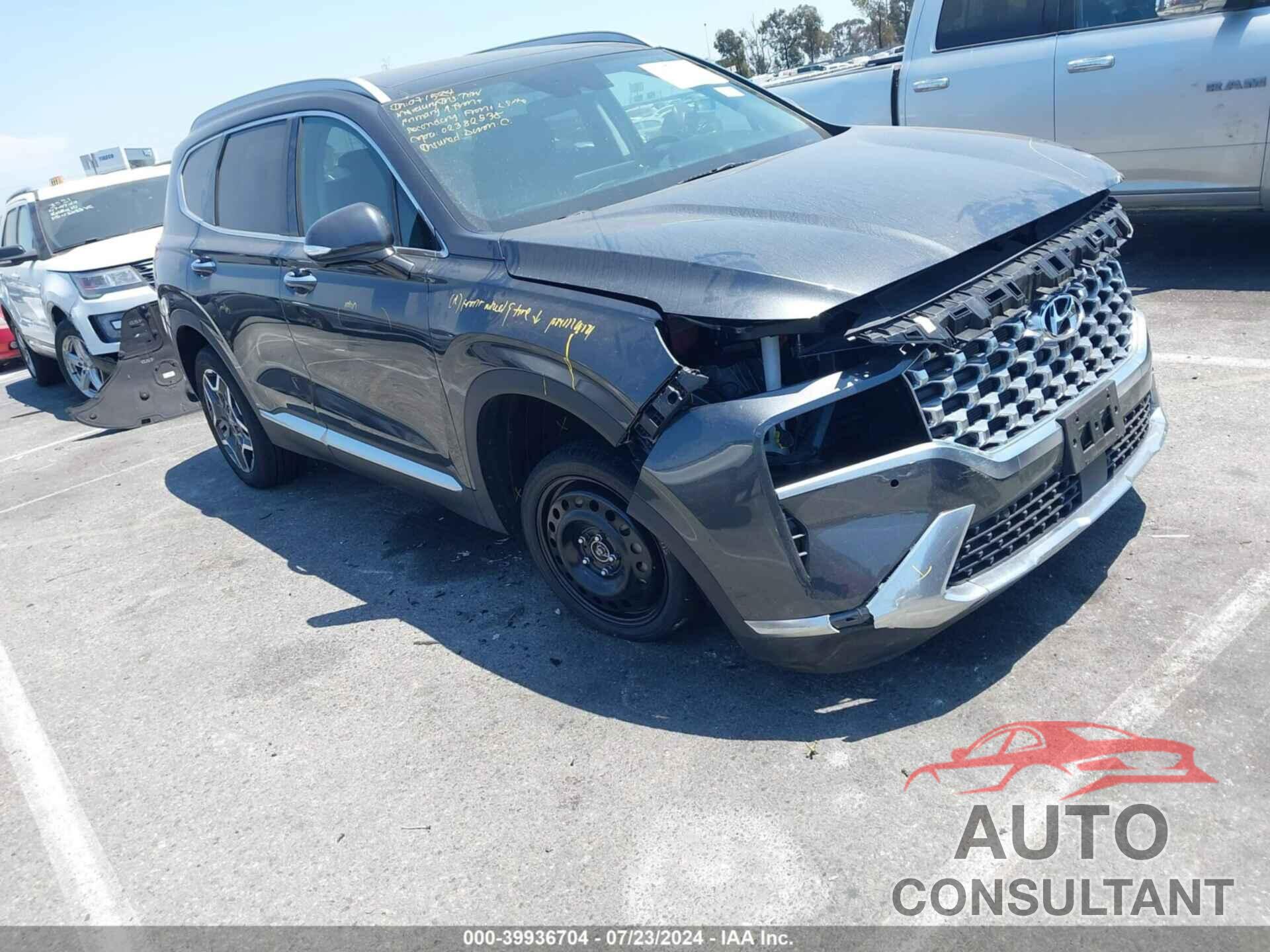 HYUNDAI SANTA FE 2022 - 5NMS4DAL9NH473609