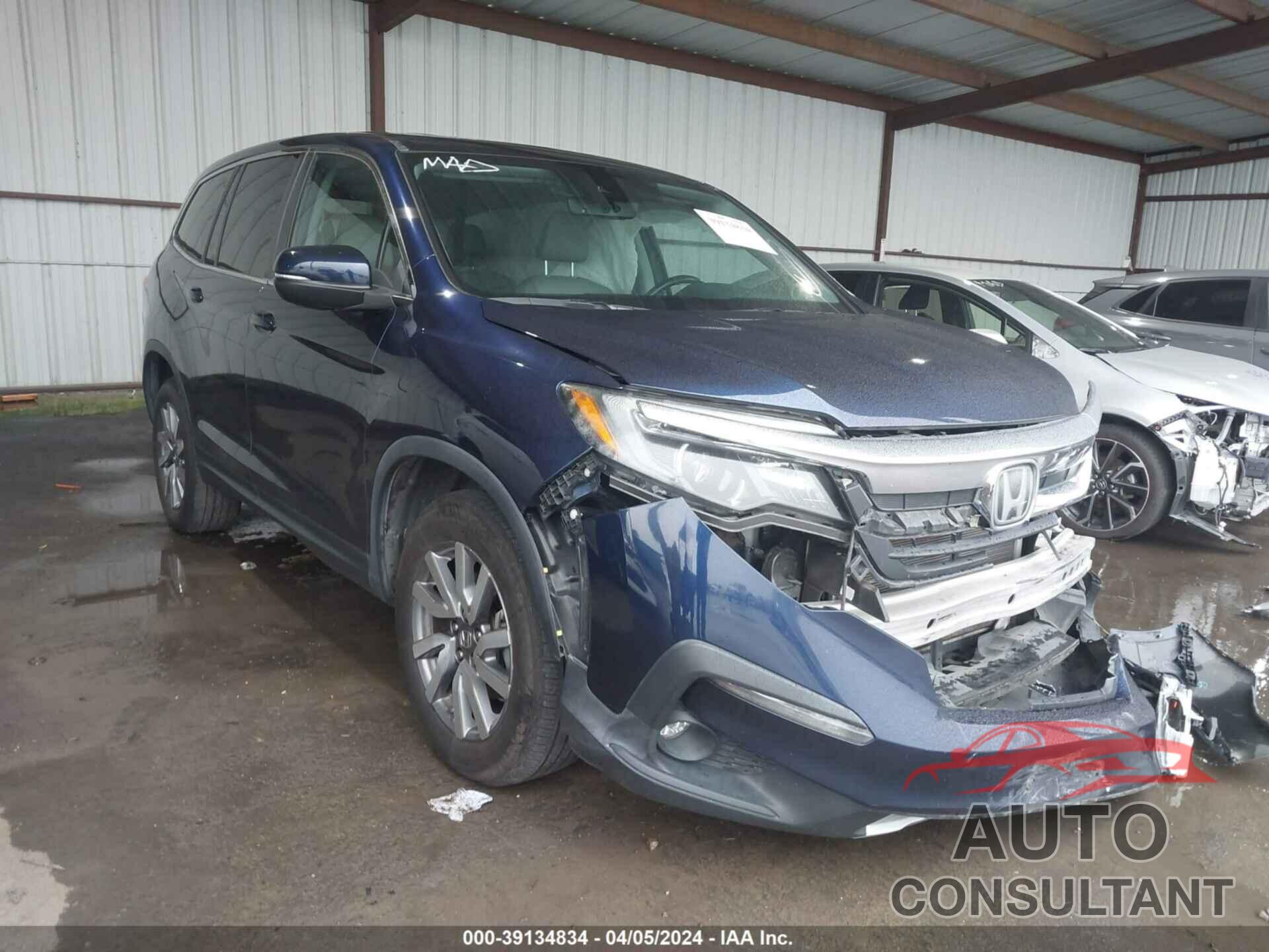 HONDA PILOT 2019 - 5FNYF5H59KB046476