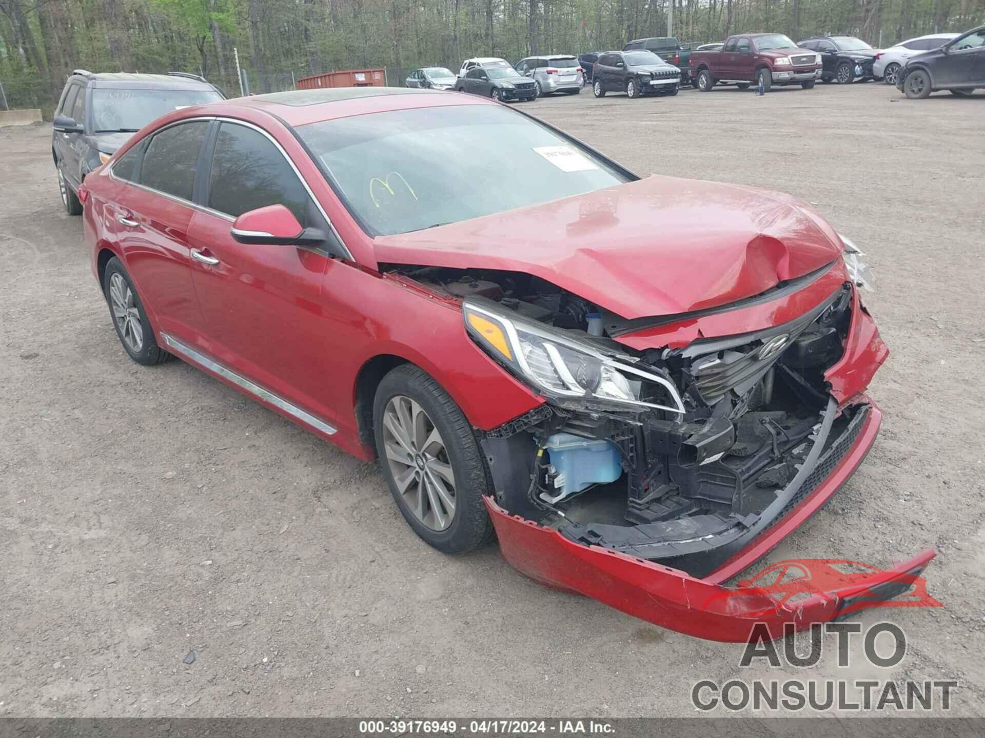 HYUNDAI SONATA 2017 - 5NPE34AFxHH527114