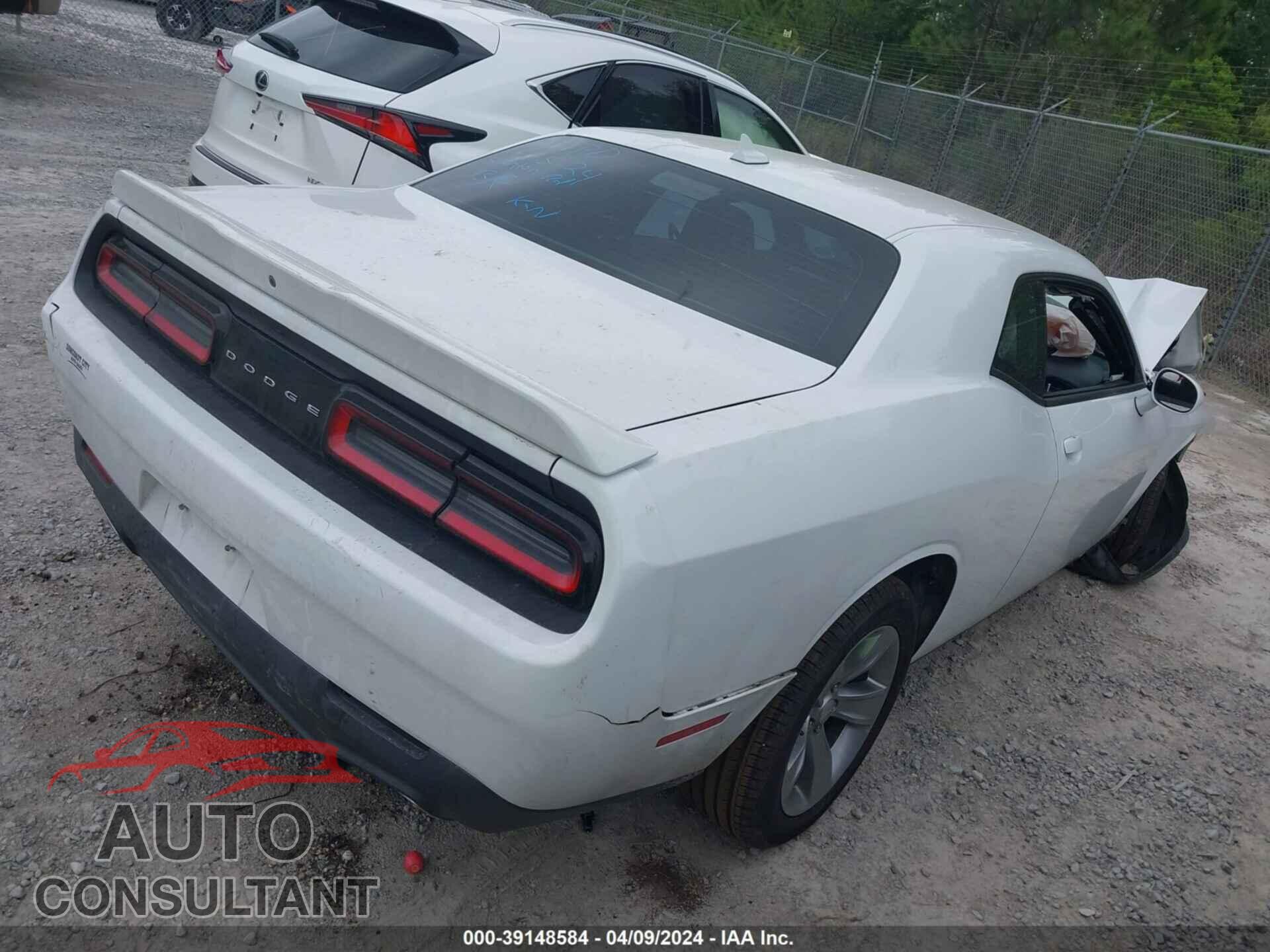 DODGE CHALLENGER 2019 - 2C3CDZAG4KH503664