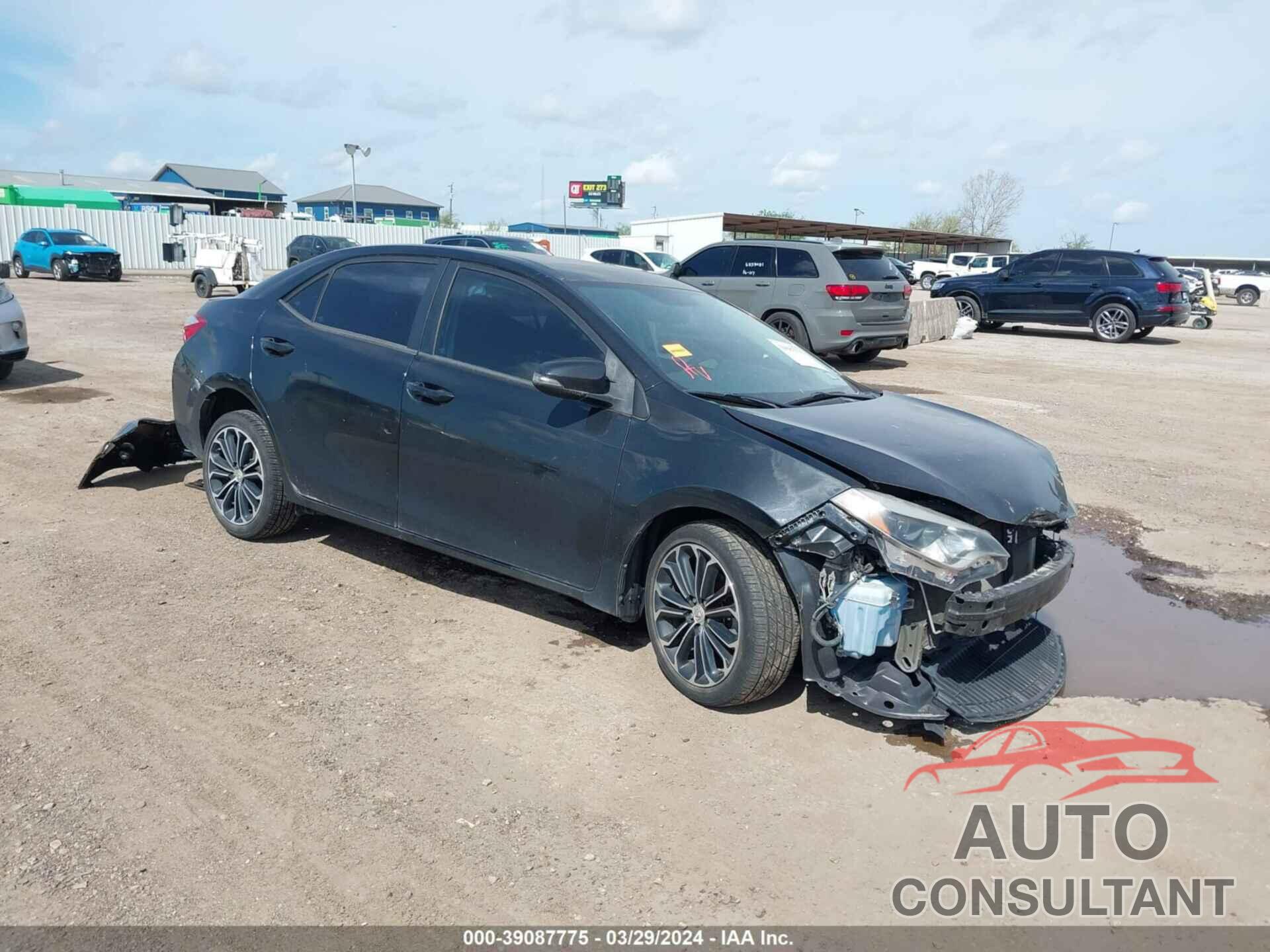 TOYOTA COROLLA 2016 - 5YFBURHE0GP495754