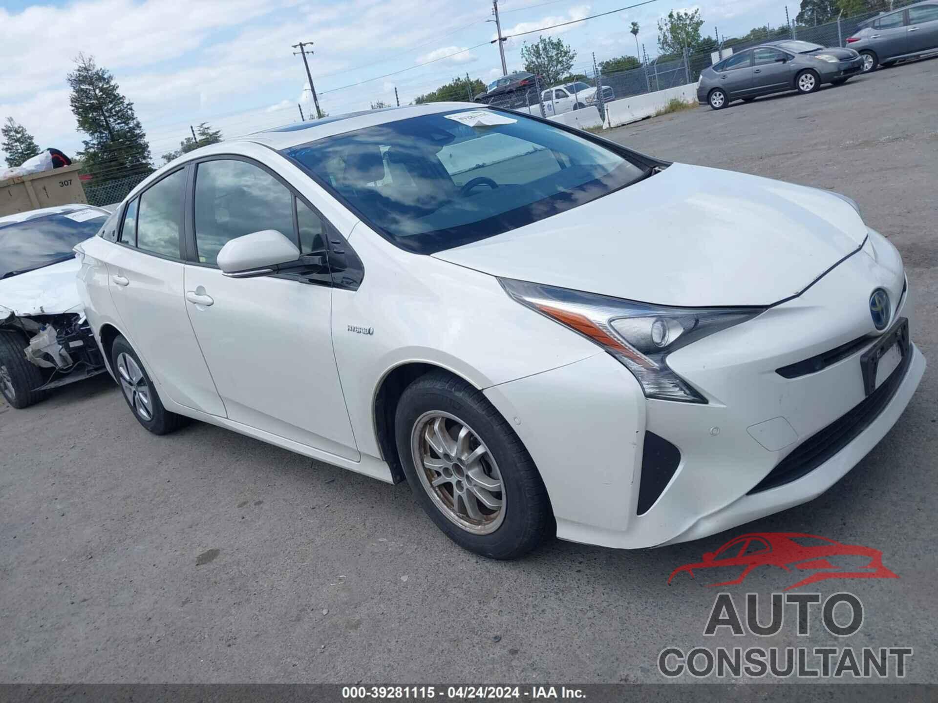 TOYOTA PRIUS 2017 - JTDKARFUXH3041444