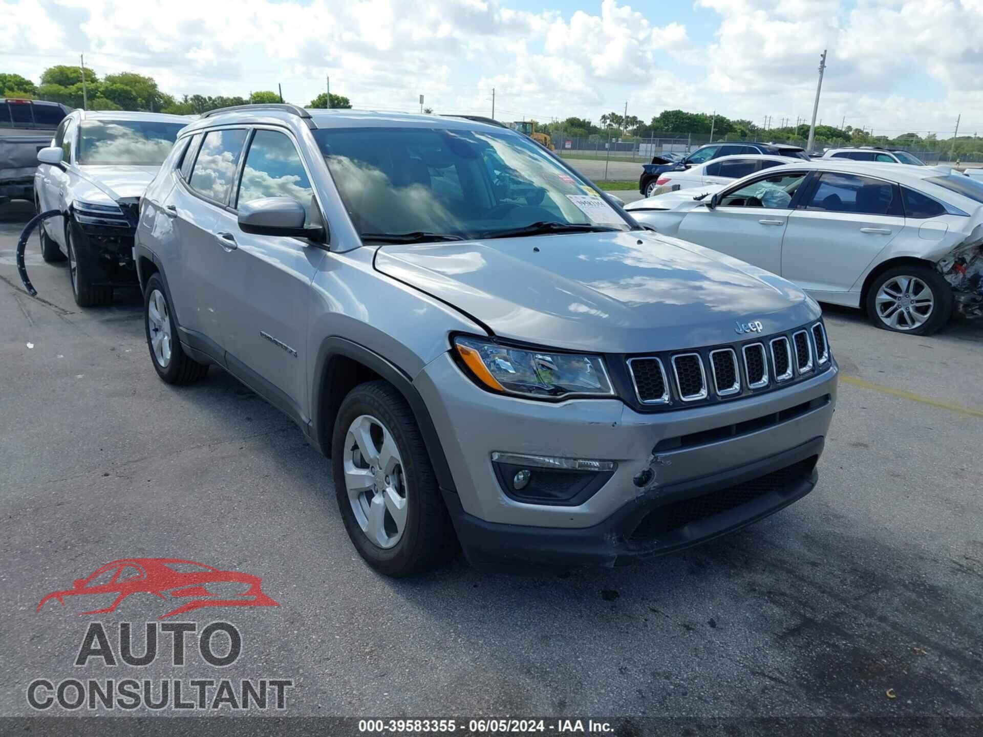 JEEP COMPASS 2019 - 3C4NJCBB4KT652242
