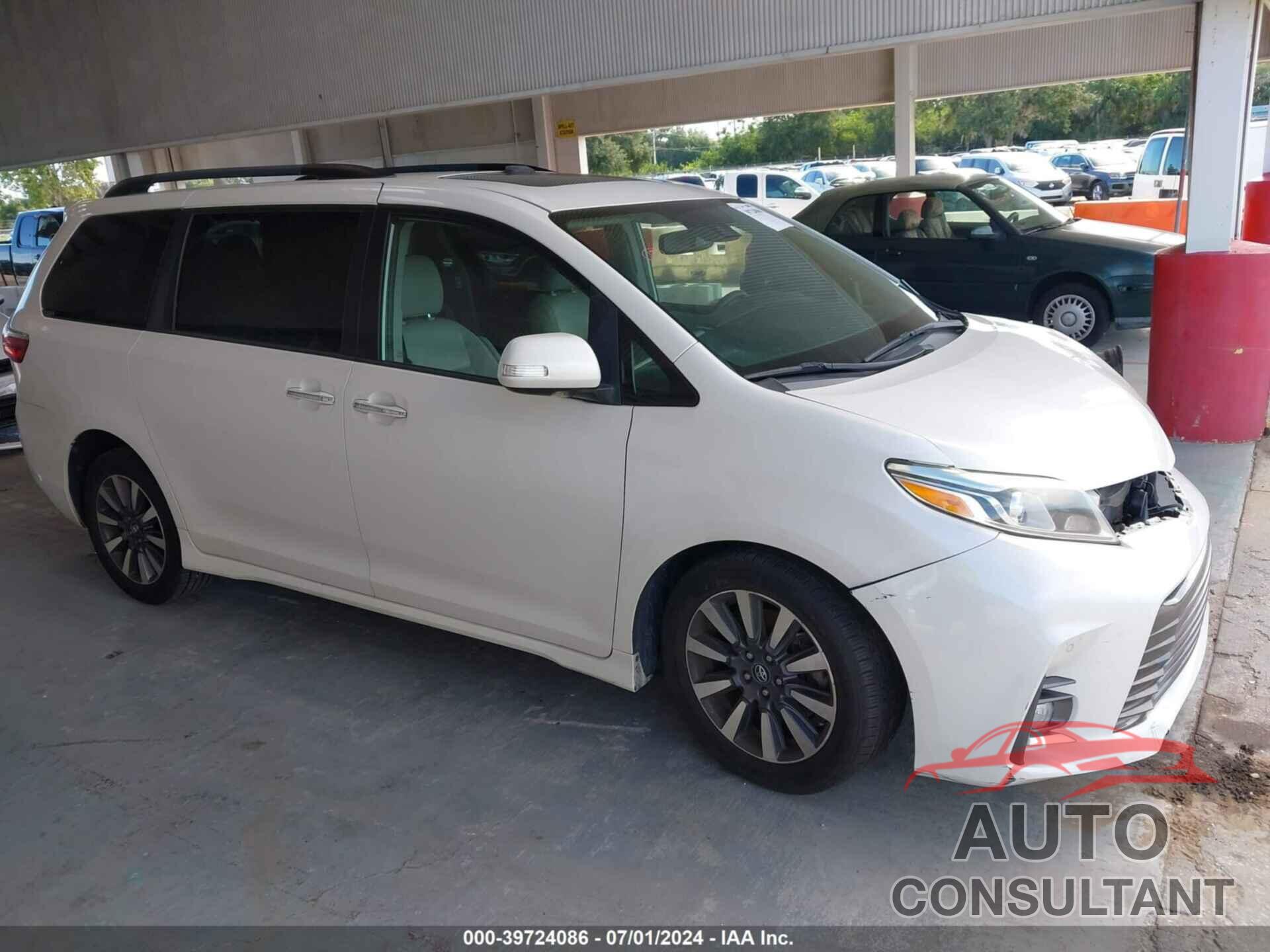 TOYOTA SIENNA 2019 - 5TDYZ3DC0KS015855