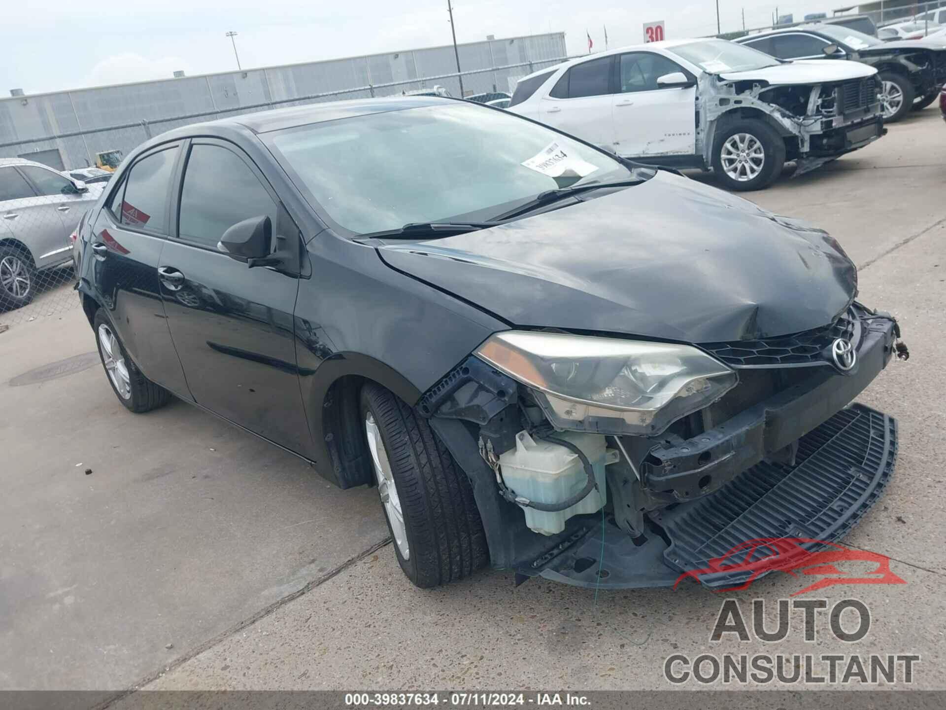 TOYOTA COROLLA 2016 - 2T1BURHEXGC521213