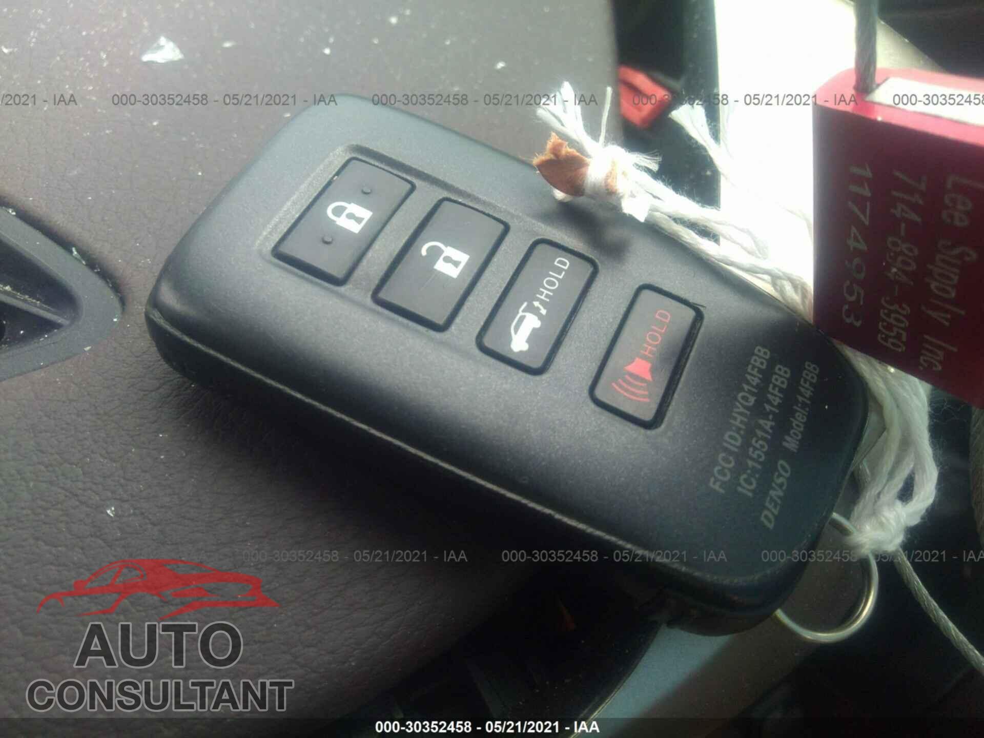 LEXUS RX 2019 - 2T2ZZMCA4KC120557
