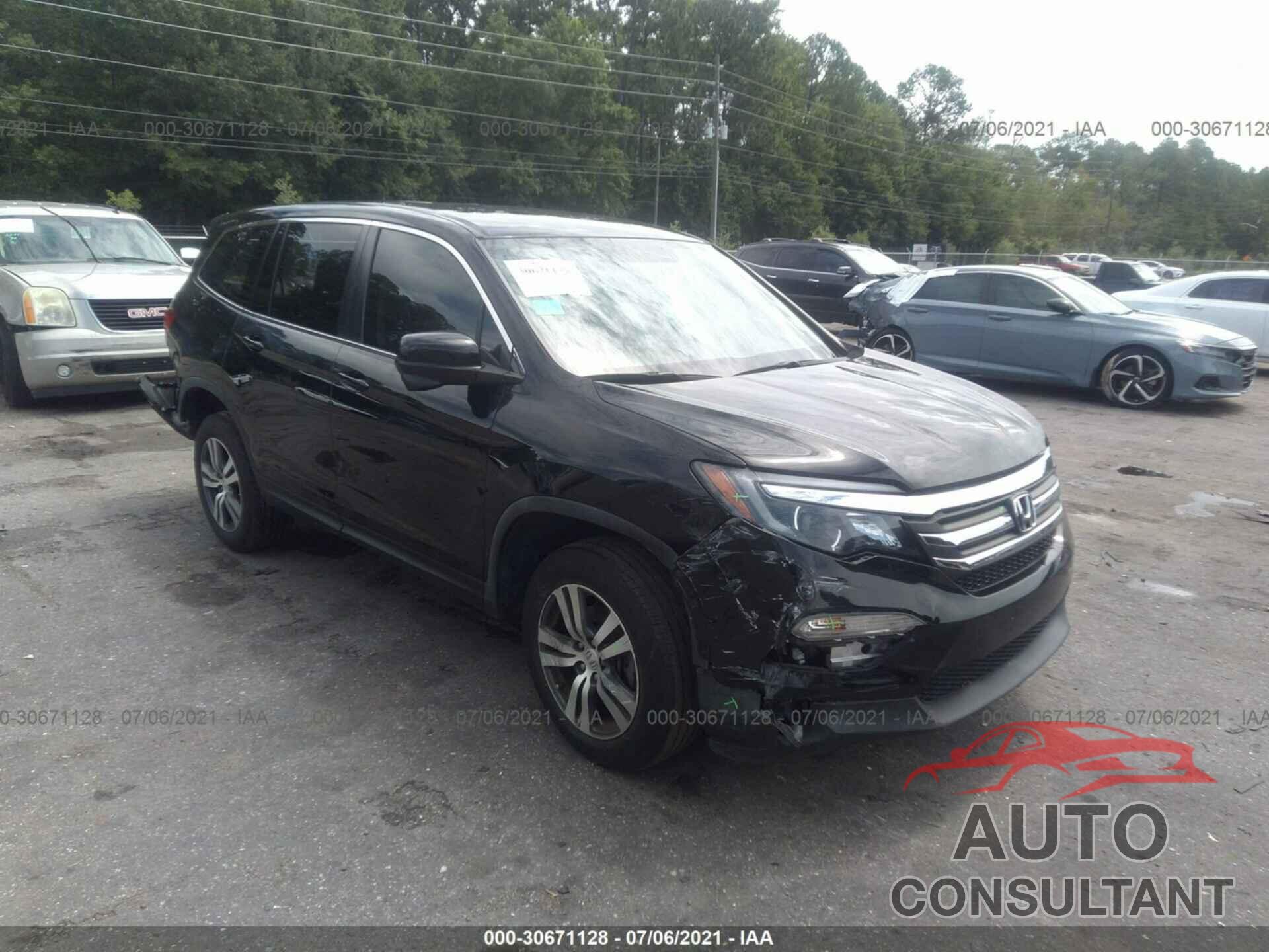 HONDA PILOT 2017 - 5FNYF6H33HB080393