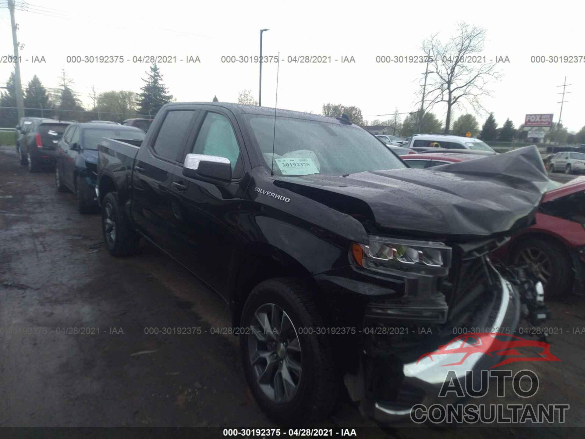 CHEVROLET SILVERADO 1500 2019 - 1GCUYDED7KZ139005