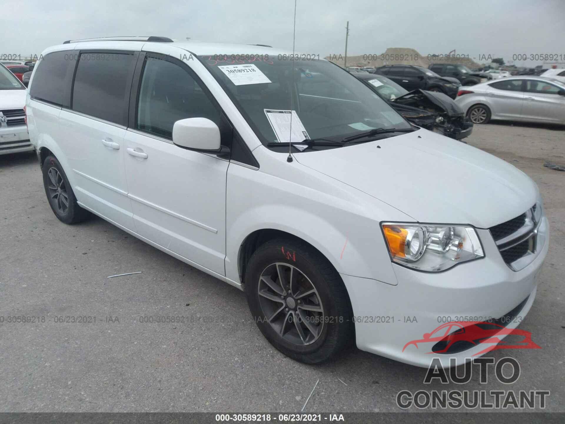 DODGE GRAND CARAVAN 2017 - 2C4RDGCG6HR774154