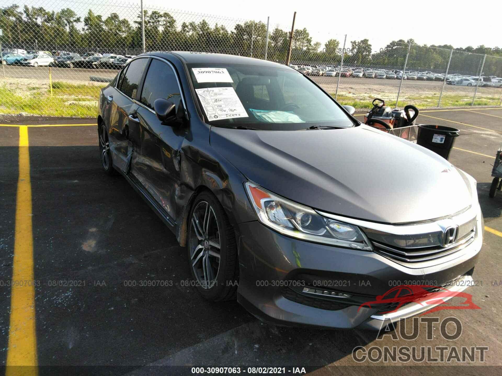 HONDA ACCORD SEDAN 2016 - 1HGCR2F59GA116871