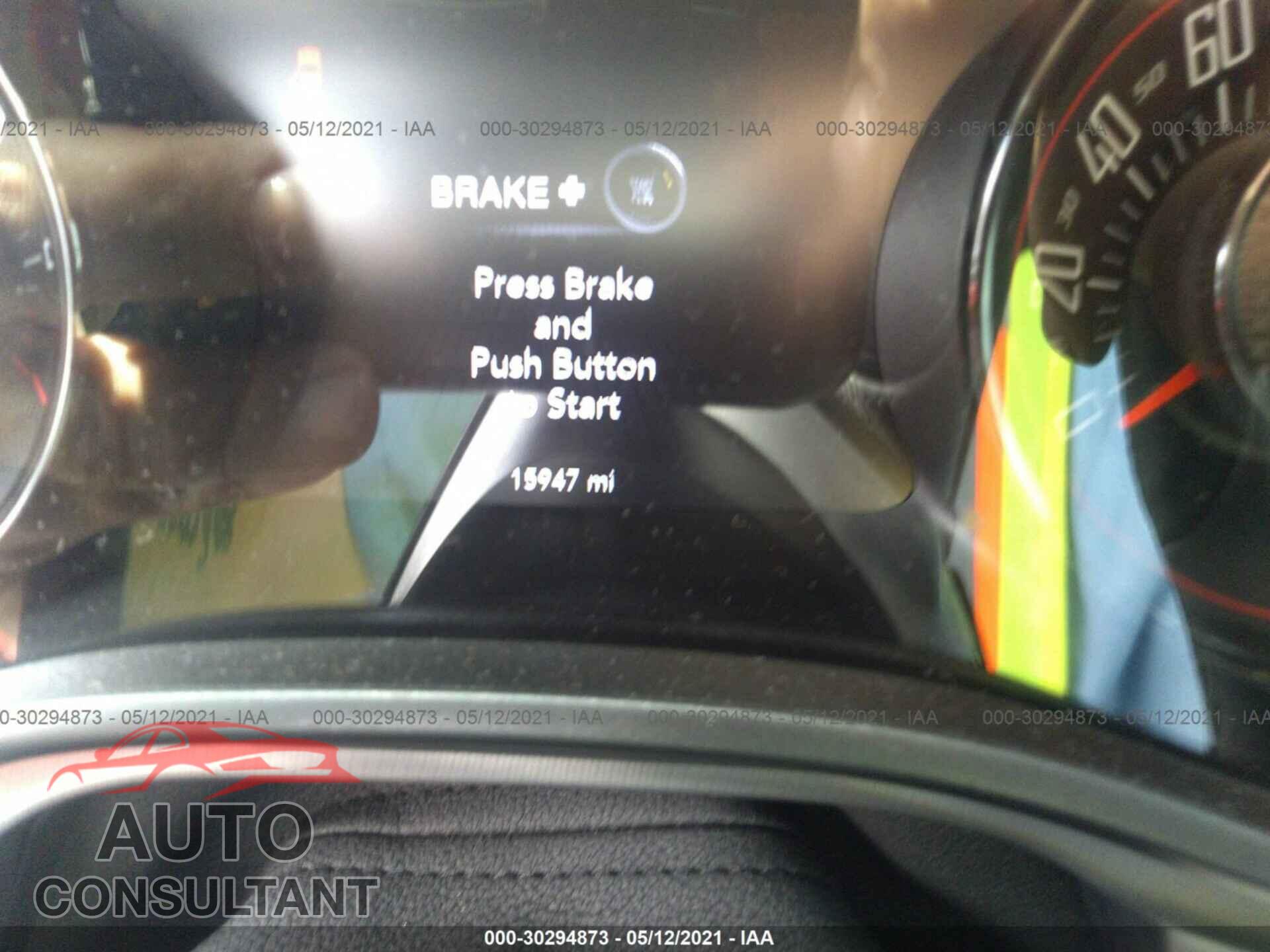 DODGE CHALLENGER 2019 - 2C3CDZAG6KH743976