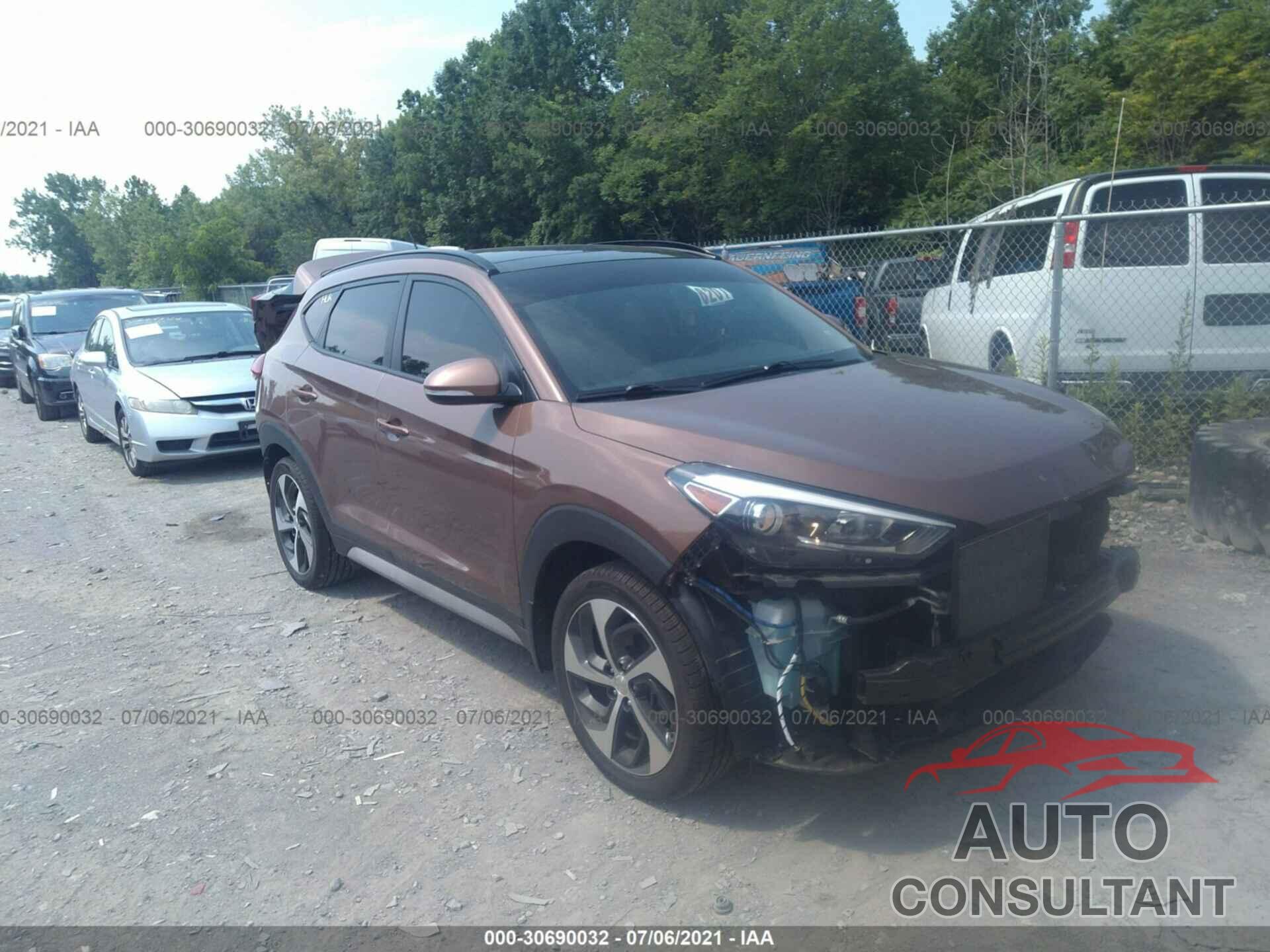 HYUNDAI TUCSON 2017 - KM8J3CA23HU554484