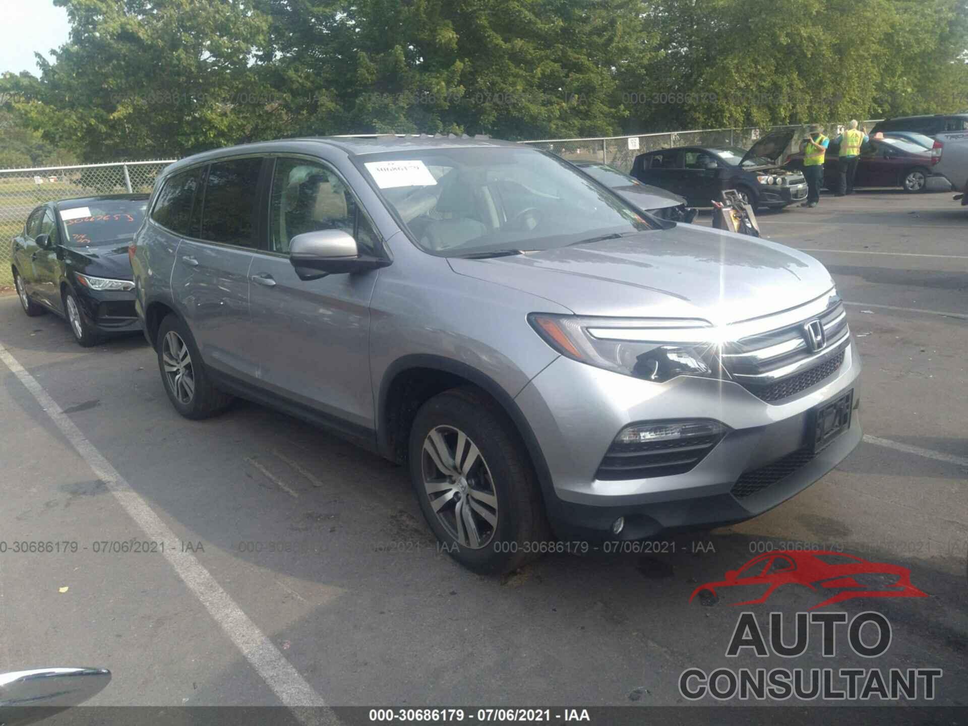 HONDA PILOT 2017 - 5FNYF6H73HB037871