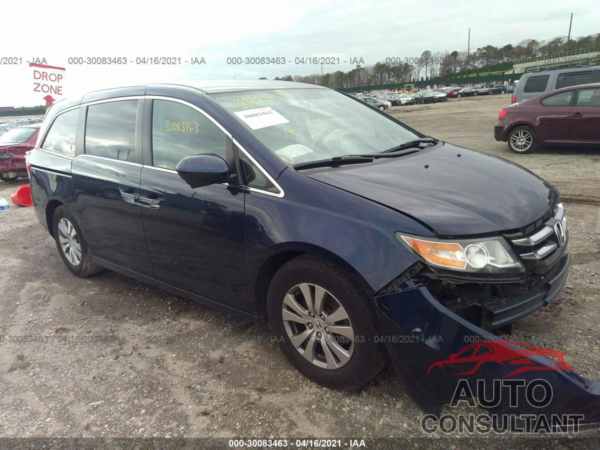 HONDA ODYSSEY 2016 - 5FNRL5H3XGB103187