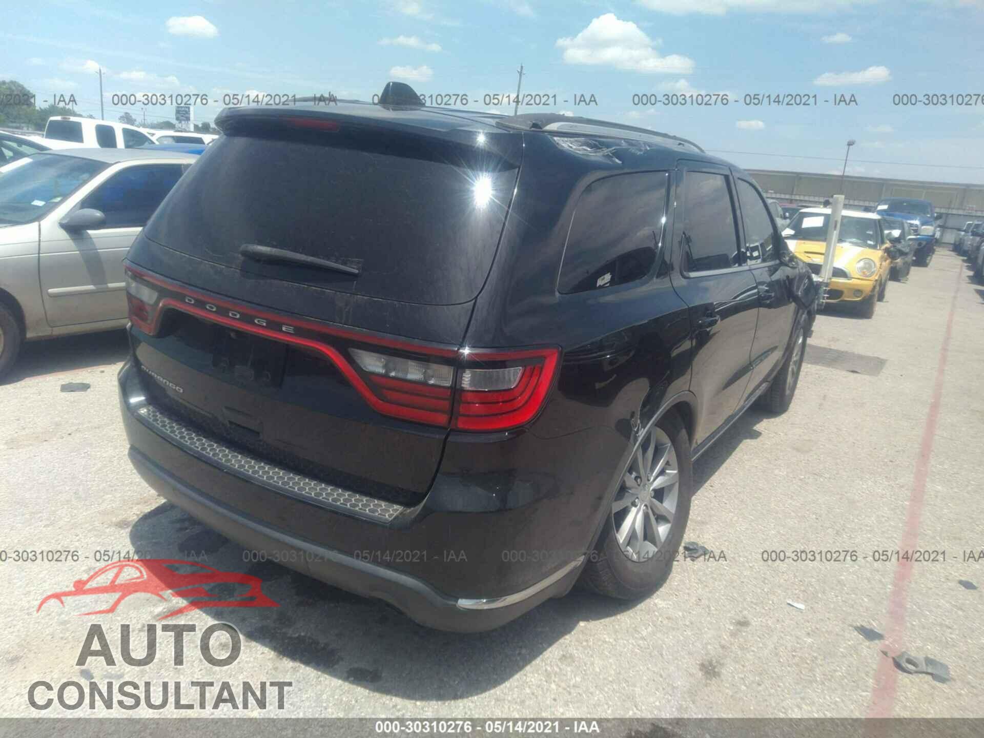 DODGE DURANGO 2017 - 1C4RDHAG4HC629390