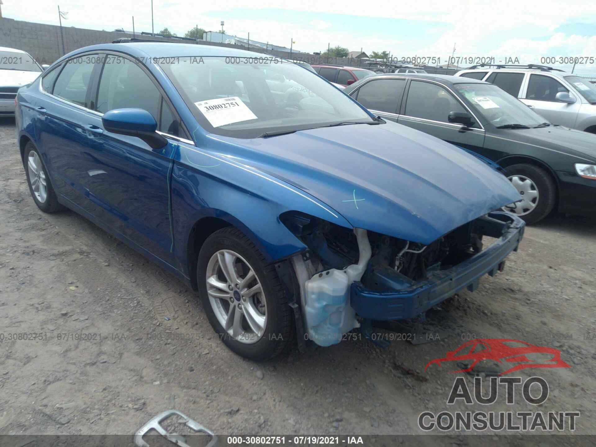 FORD FUSION 2018 - 3FA6P0HD9JR252544