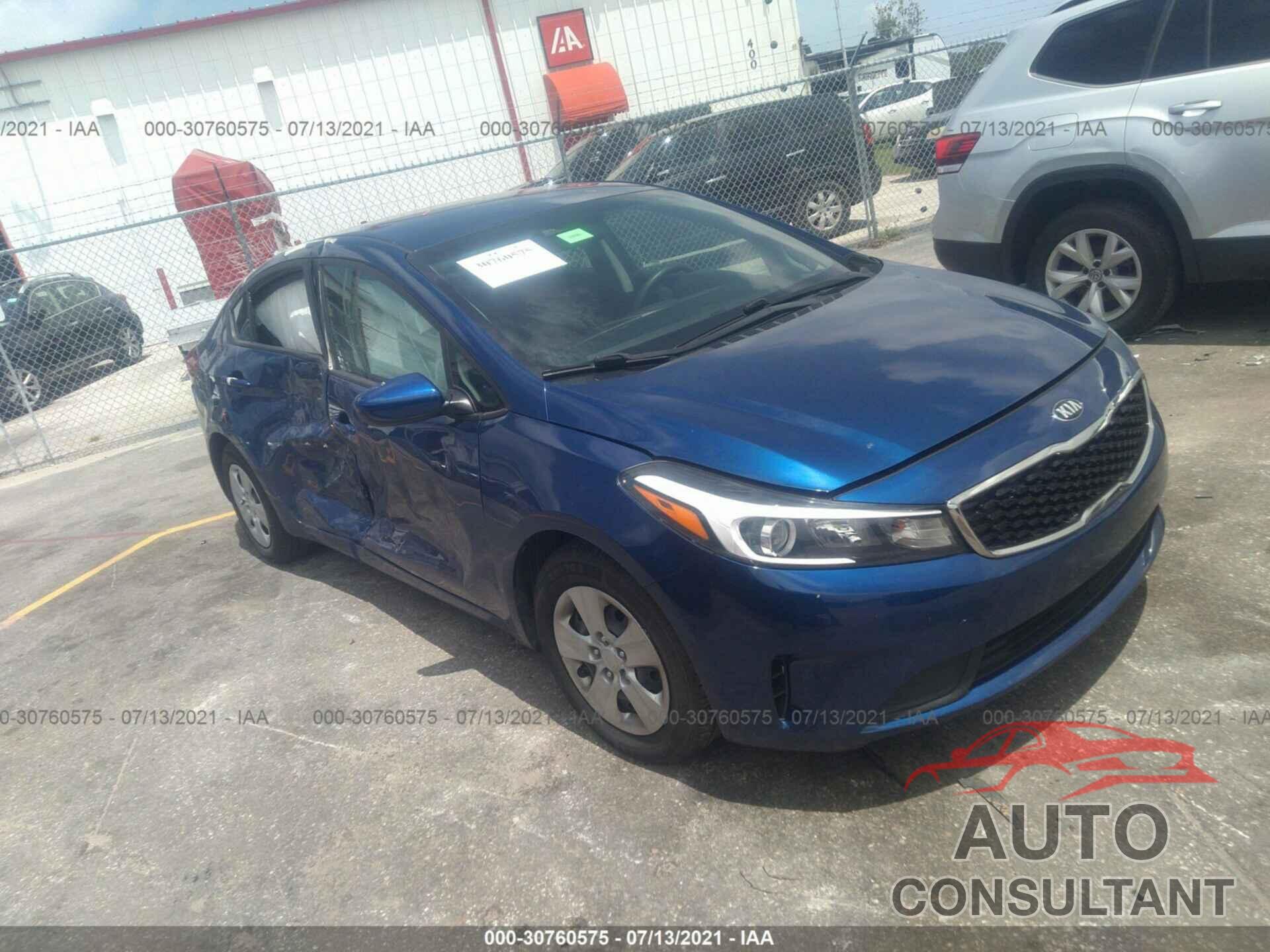 KIA FORTE 2018 - 3KPFK4A77JE253672