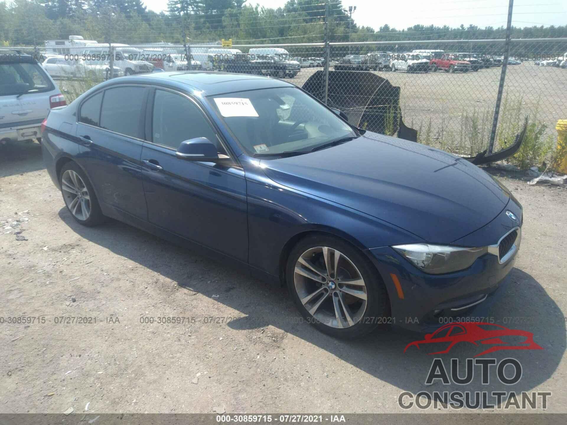 BMW 3 SERIES 2016 - WBA8E5G56GNU21315