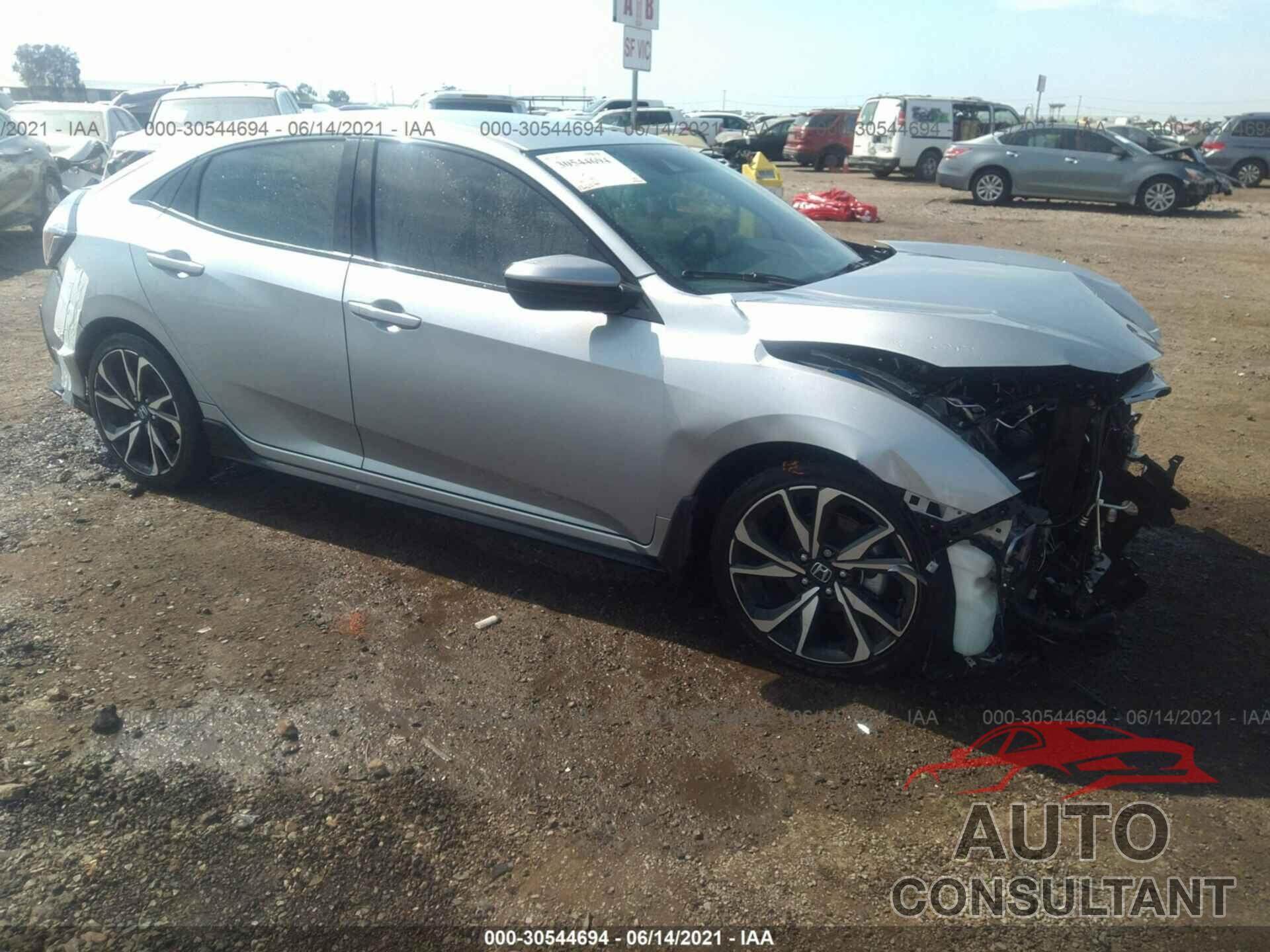 HONDA CIVIC HATCHBACK 2019 - SHHFK7H49KU409735
