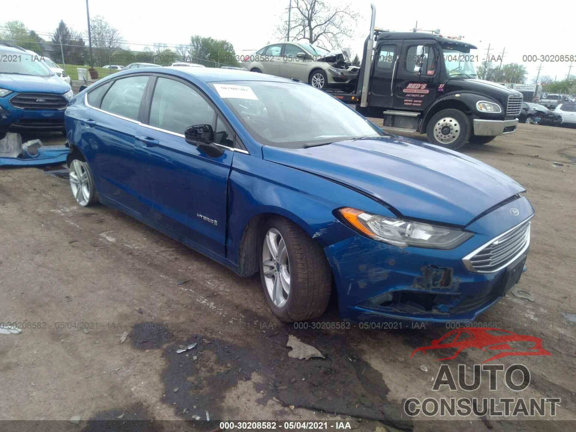 FORD FUSION HYBRID 2018 - 3FA6P0LU1JR248172