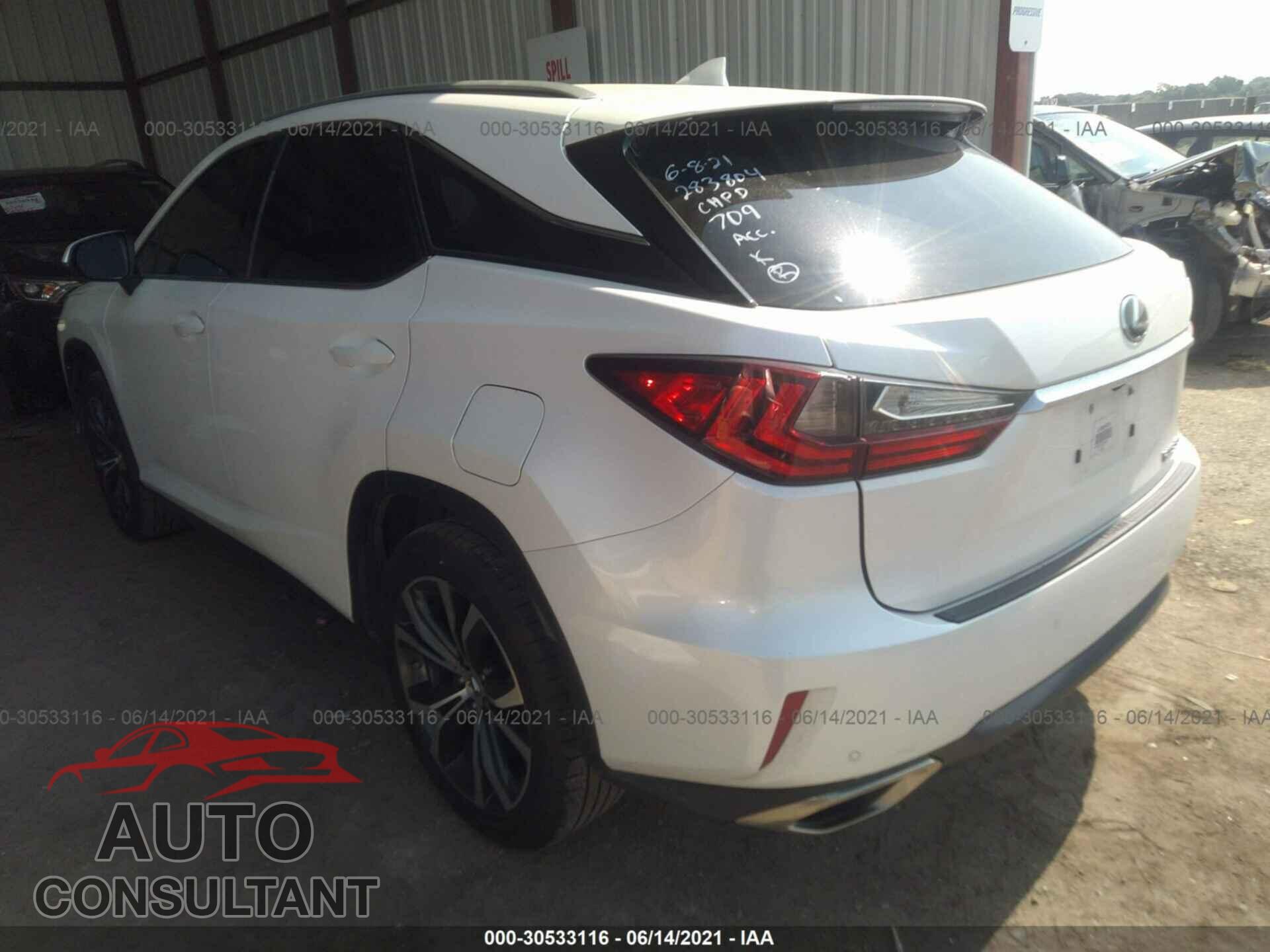 LEXUS RX 2017 - 2T2ZZMCA5HC059471