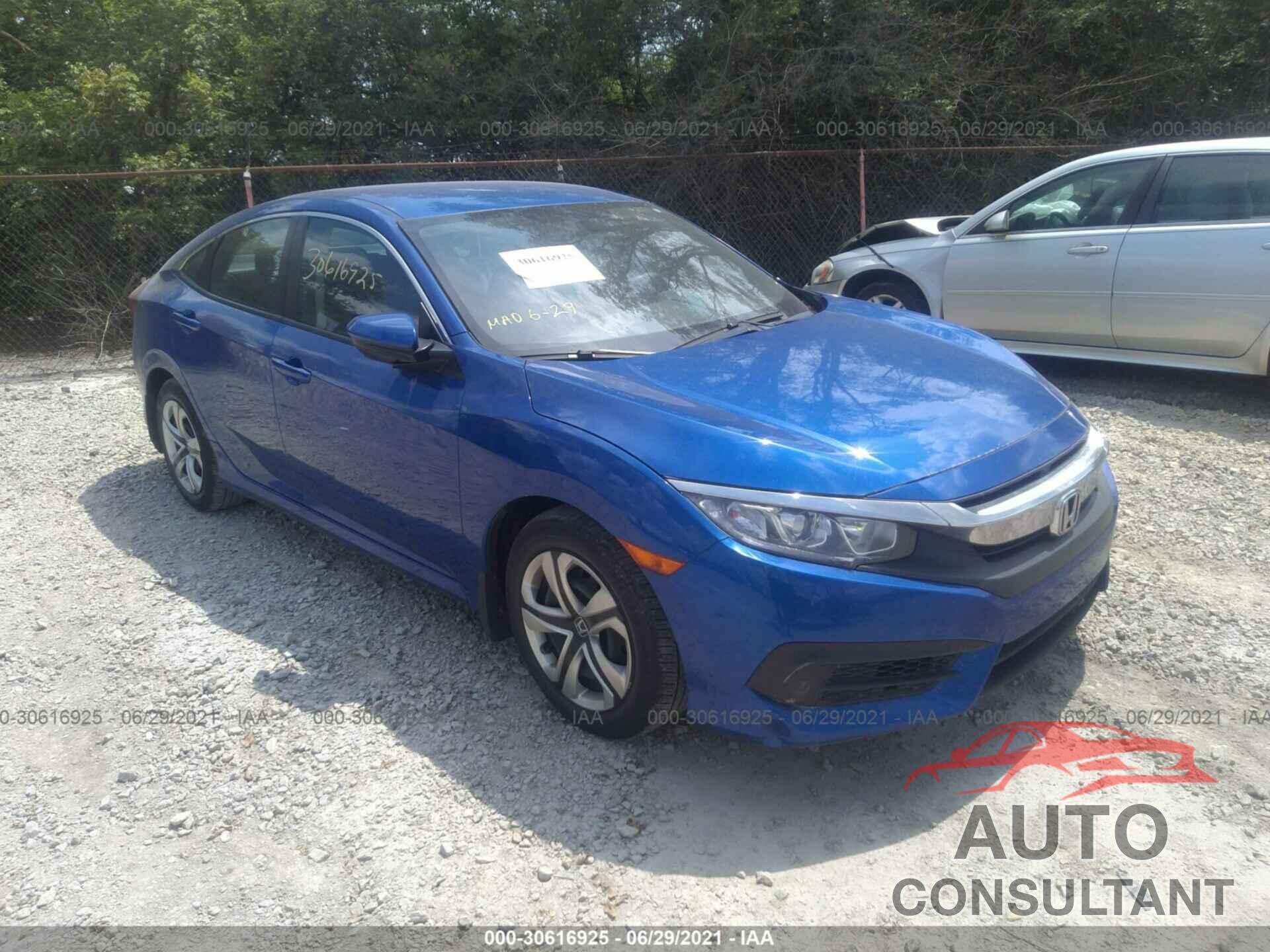 HONDA CIVIC SEDAN 2018 - 19XFC2F53JE019635