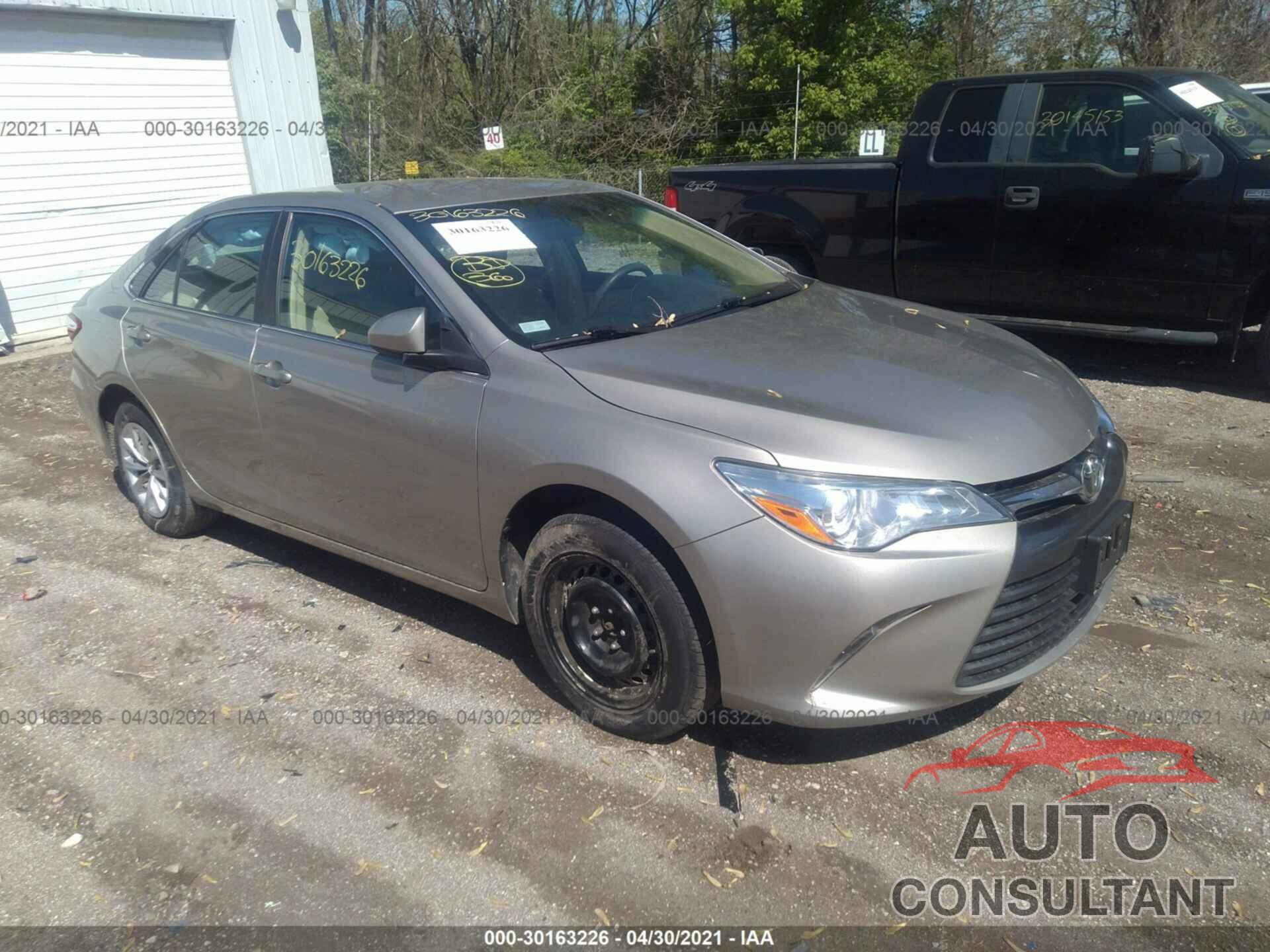 TOYOTA CAMRY 2016 - 4T4BF1FK7GR540830