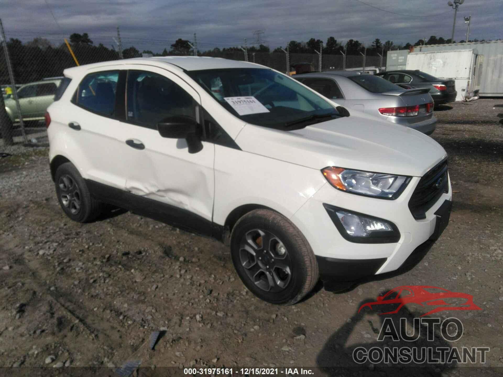 FORD ECOSPORT 2021 - MAJ3S2FE7MC419902