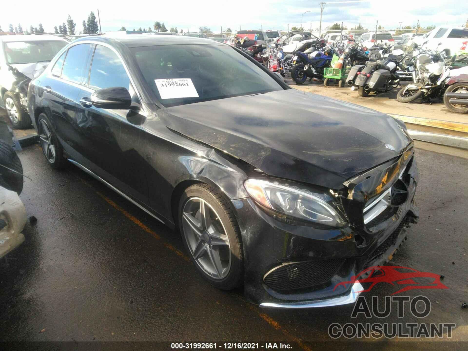 MERCEDES-BENZ C-CLASS 2017 - 55SWF4JB1HU200137