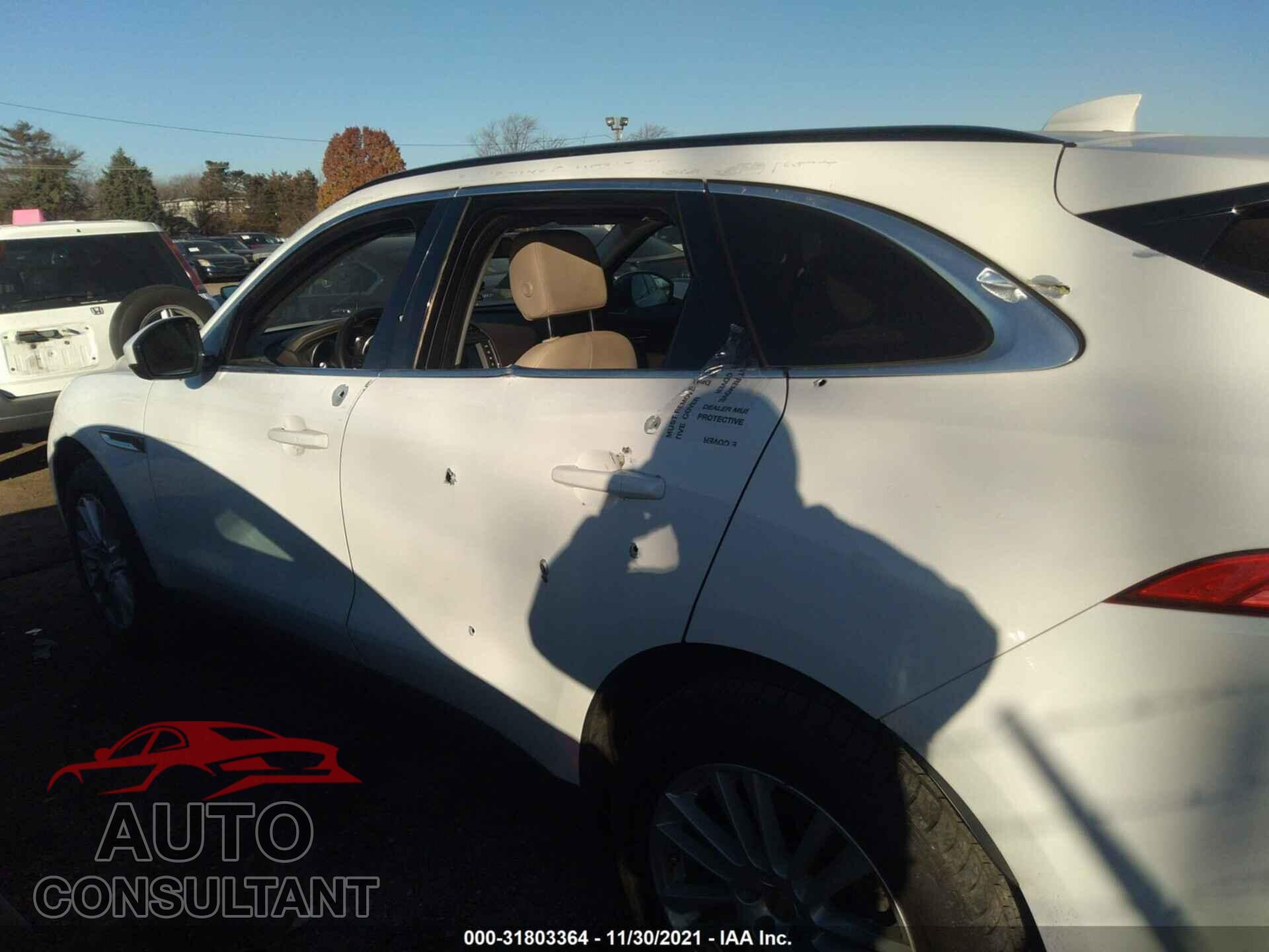 JAGUAR F-PACE 2017 - SADCK2BN0HA098923
