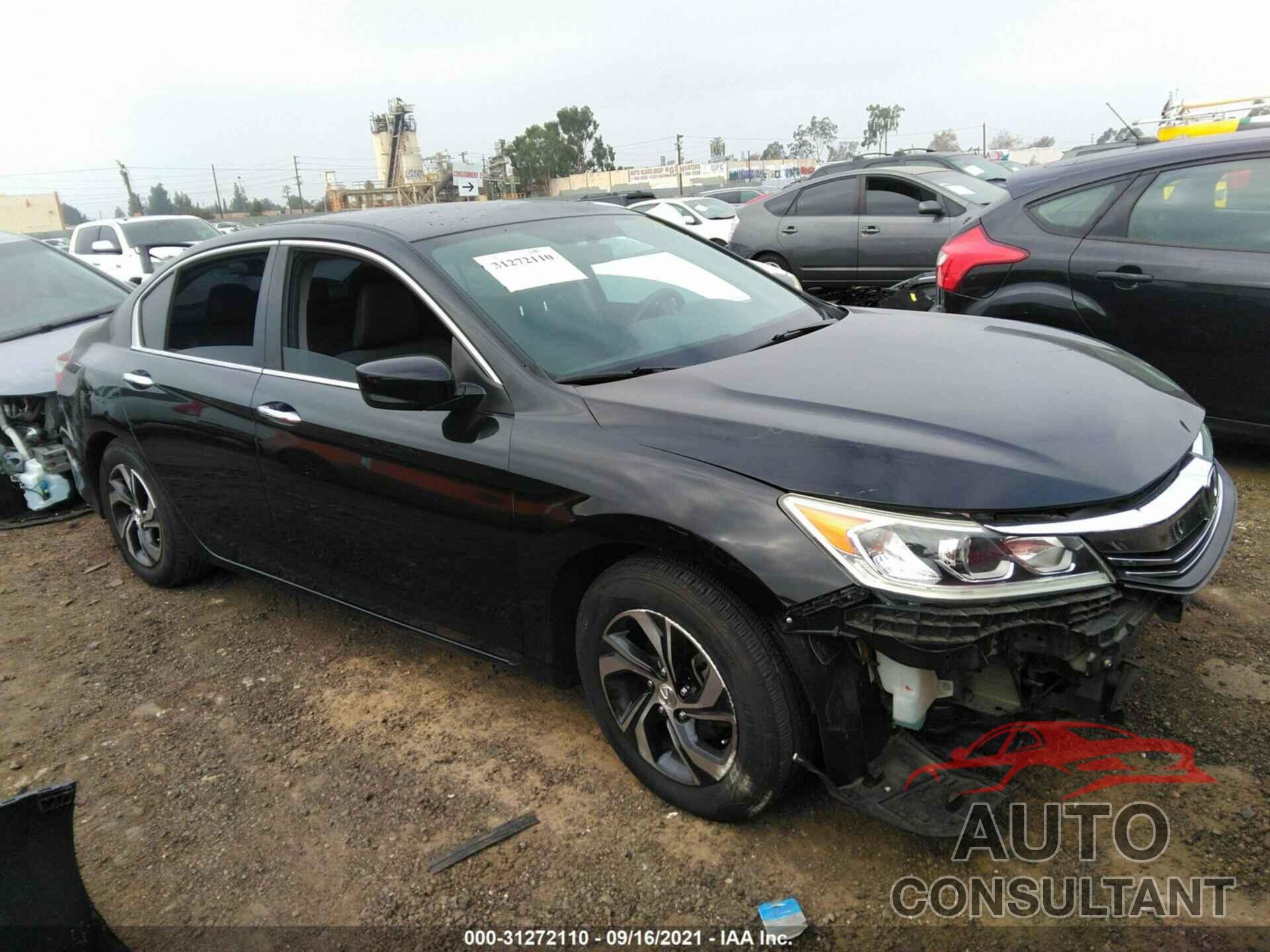 HONDA ACCORD SEDAN 2016 - 1HGCR2F3XGA184501