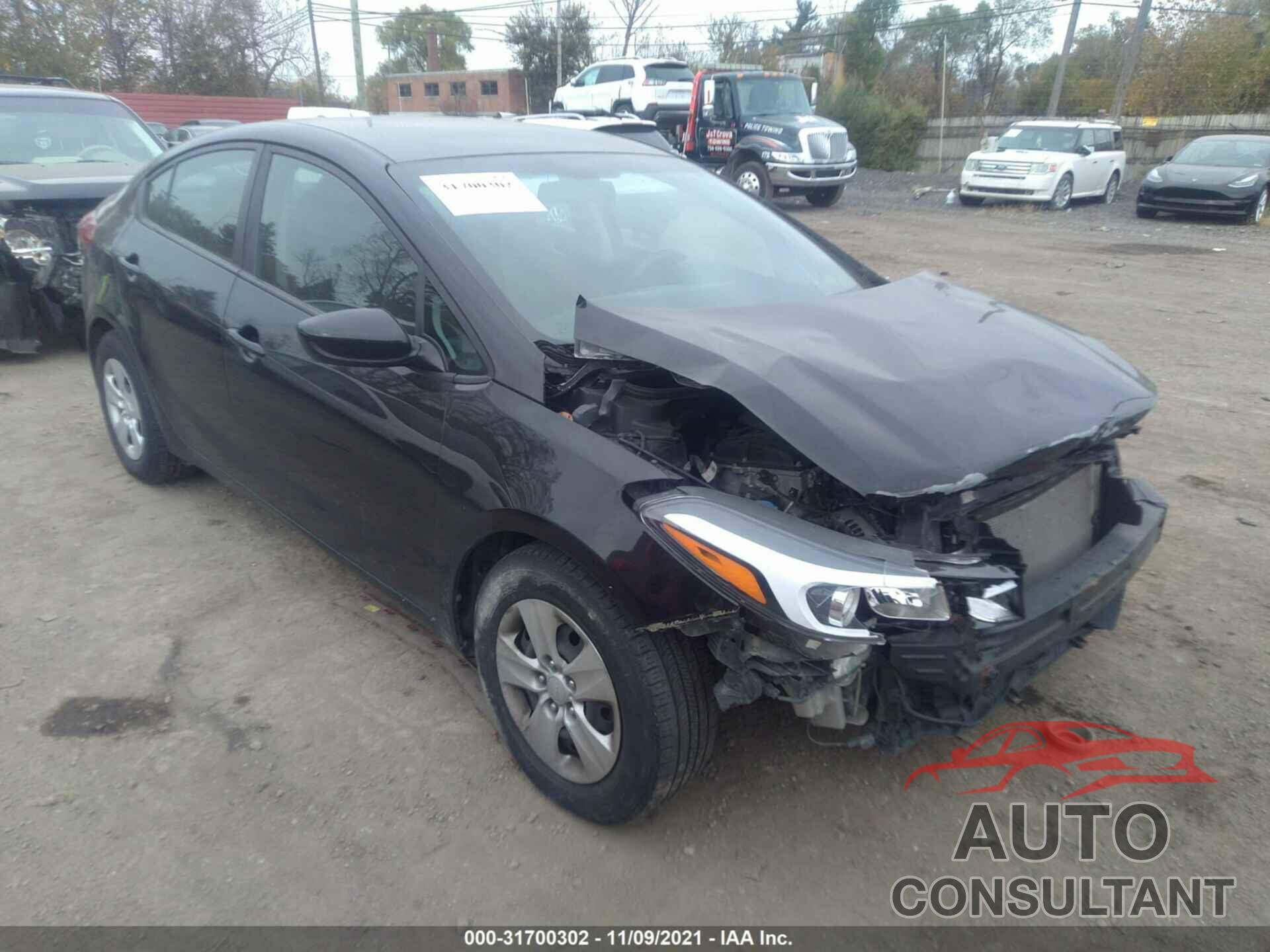 KIA FORTE 2017 - 3KPFK4A74HE072846
