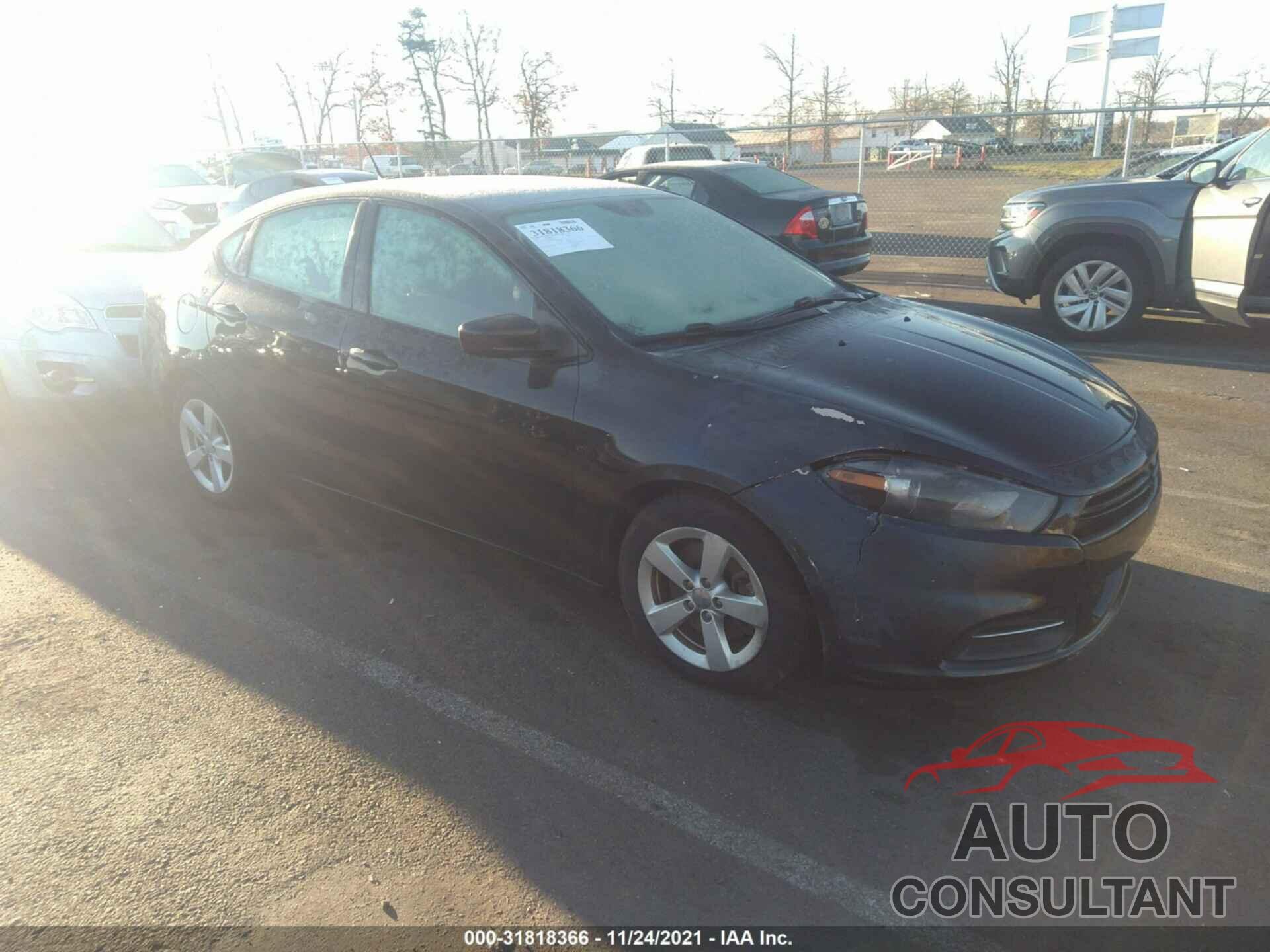 DODGE DART 2016 - 1C3CDFBB2GD766984