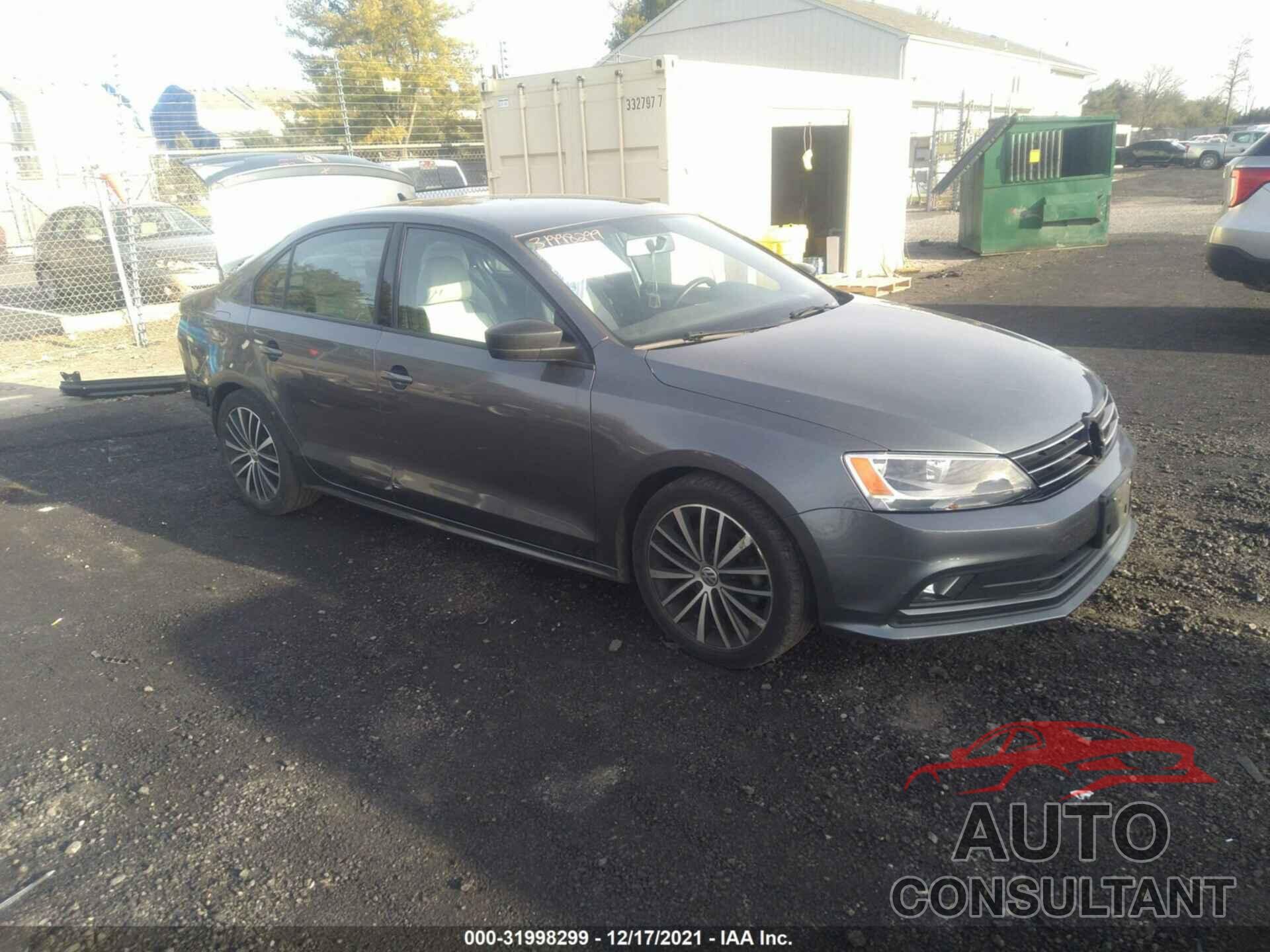 VOLKSWAGEN JETTA SEDAN 2016 - 3VWD17AJ6GM228216