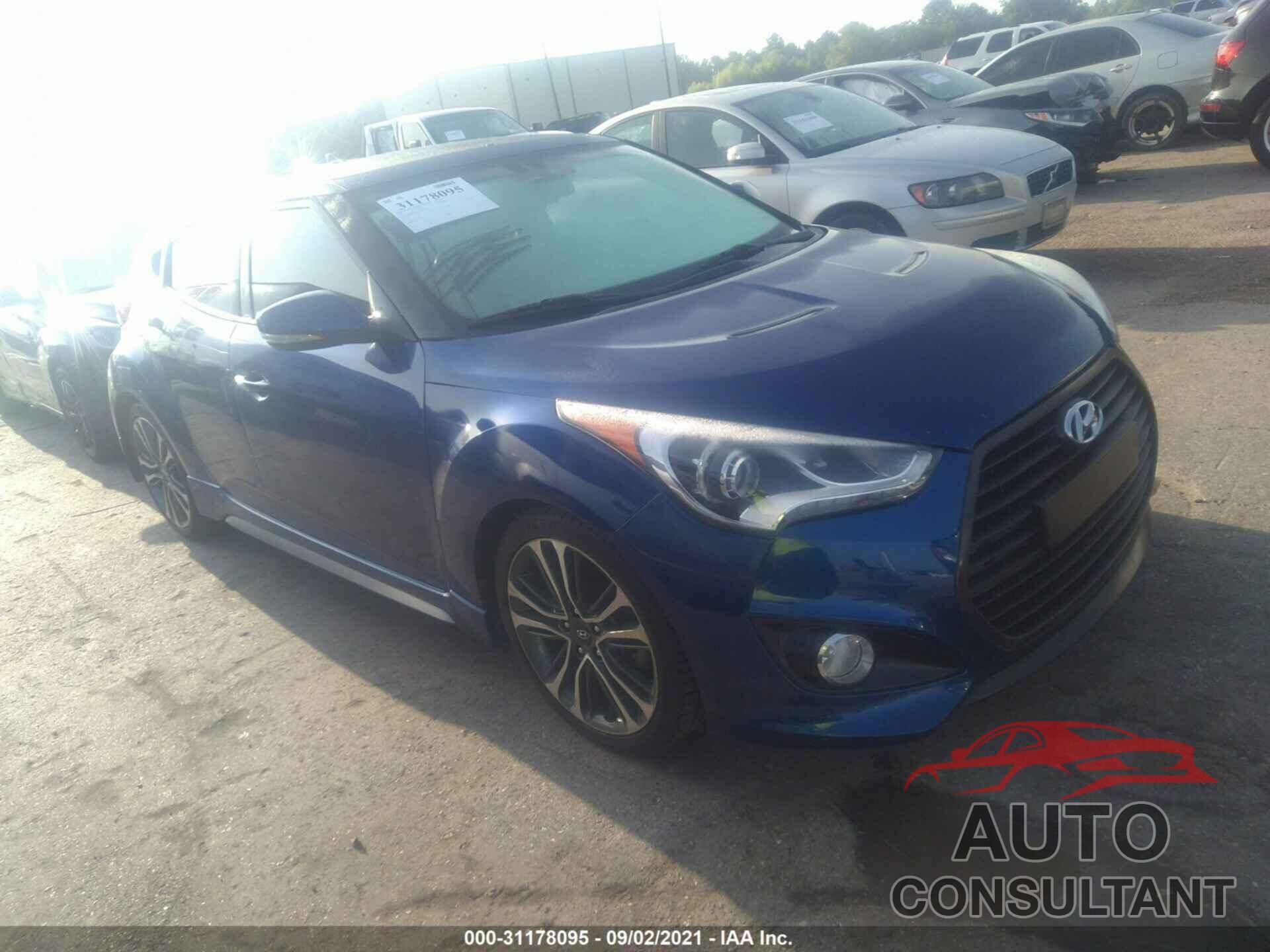 HYUNDAI VELOSTER 2016 - KMHTC6AE0GU260513