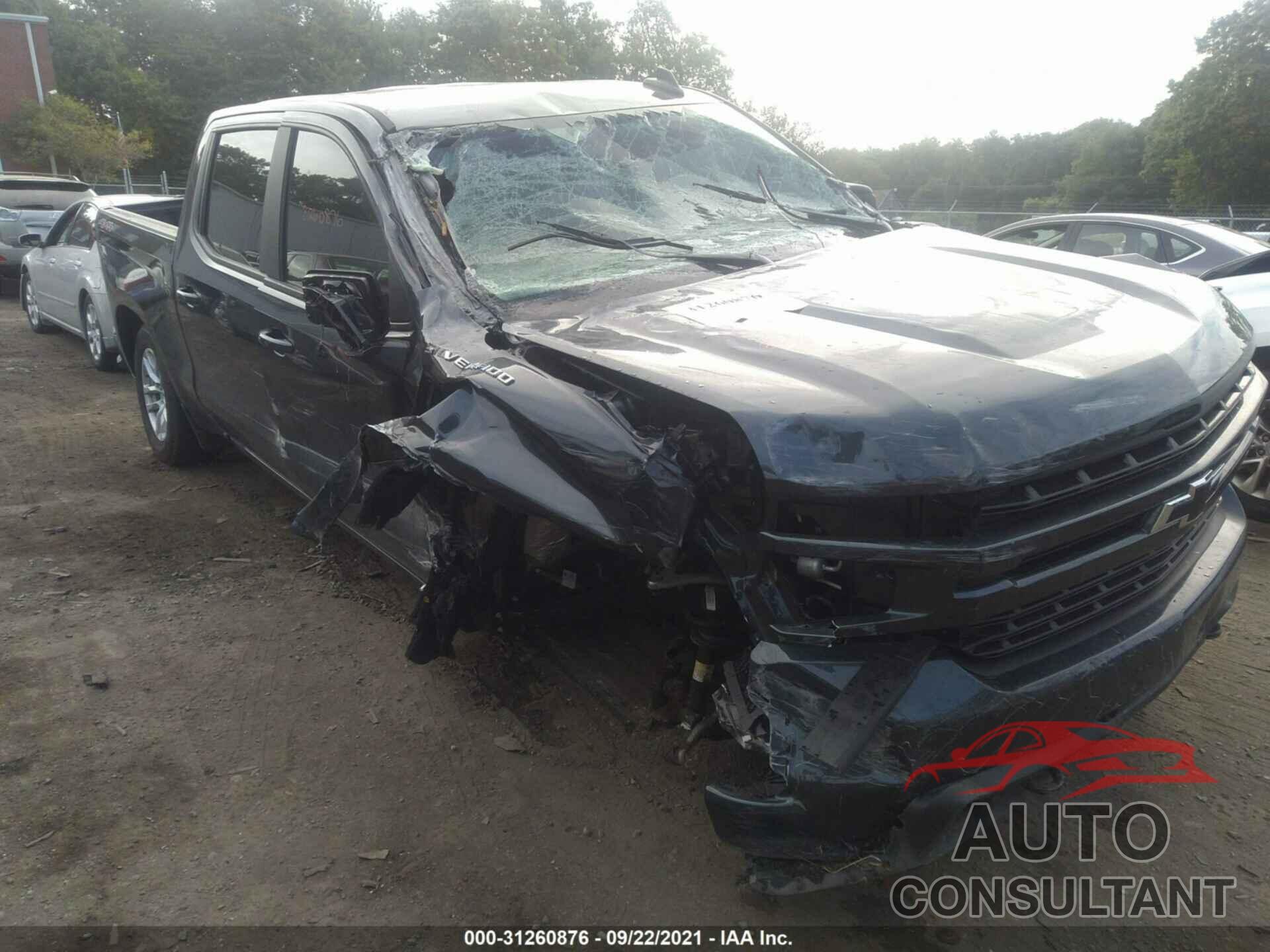 CHEVROLET SILVERADO 1500 2020 - 1GCUYEED9LZ338211