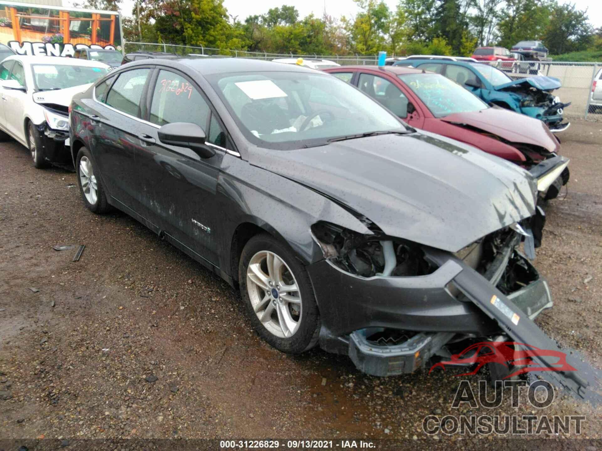 FORD FUSION HYBRID 2018 - 3FA6P0LU0JR163050