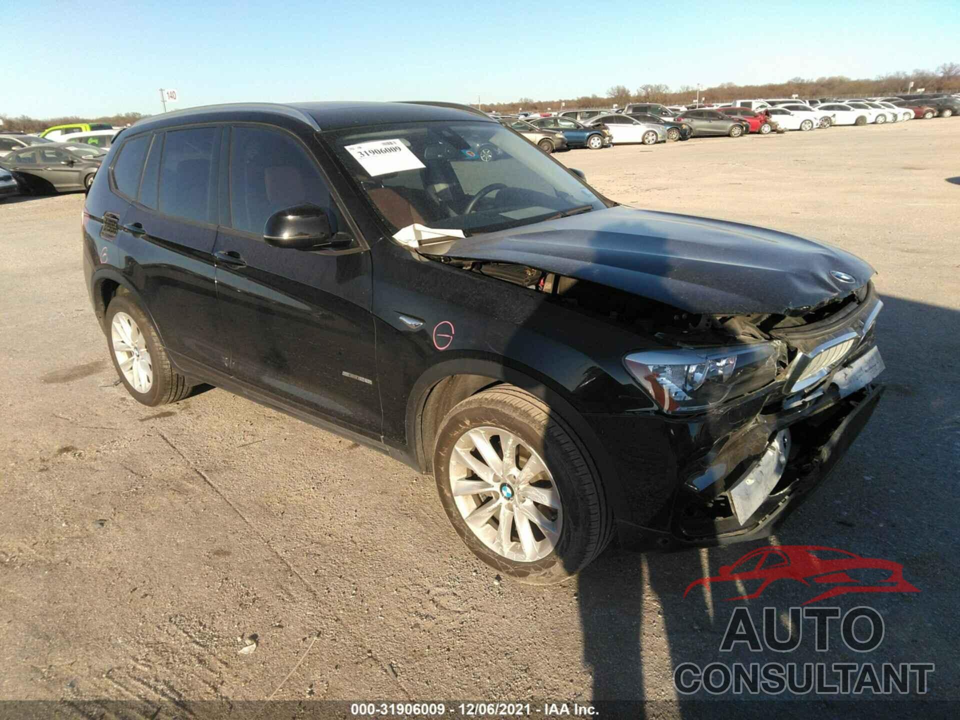 BMW X3 2017 - 5UXWZ7C36H0X42914