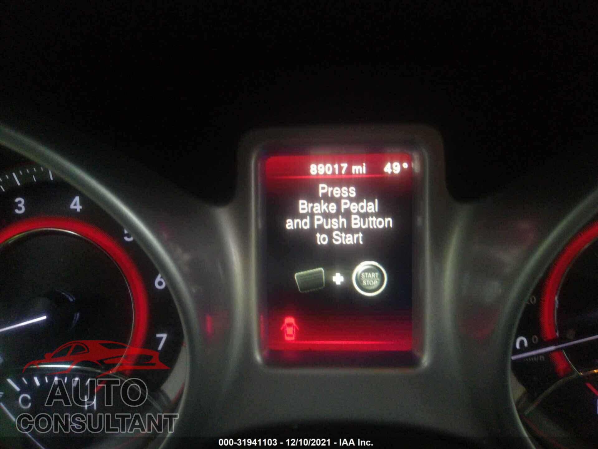 DODGE JOURNEY 2017 - 3C4PDCAB1HT619340