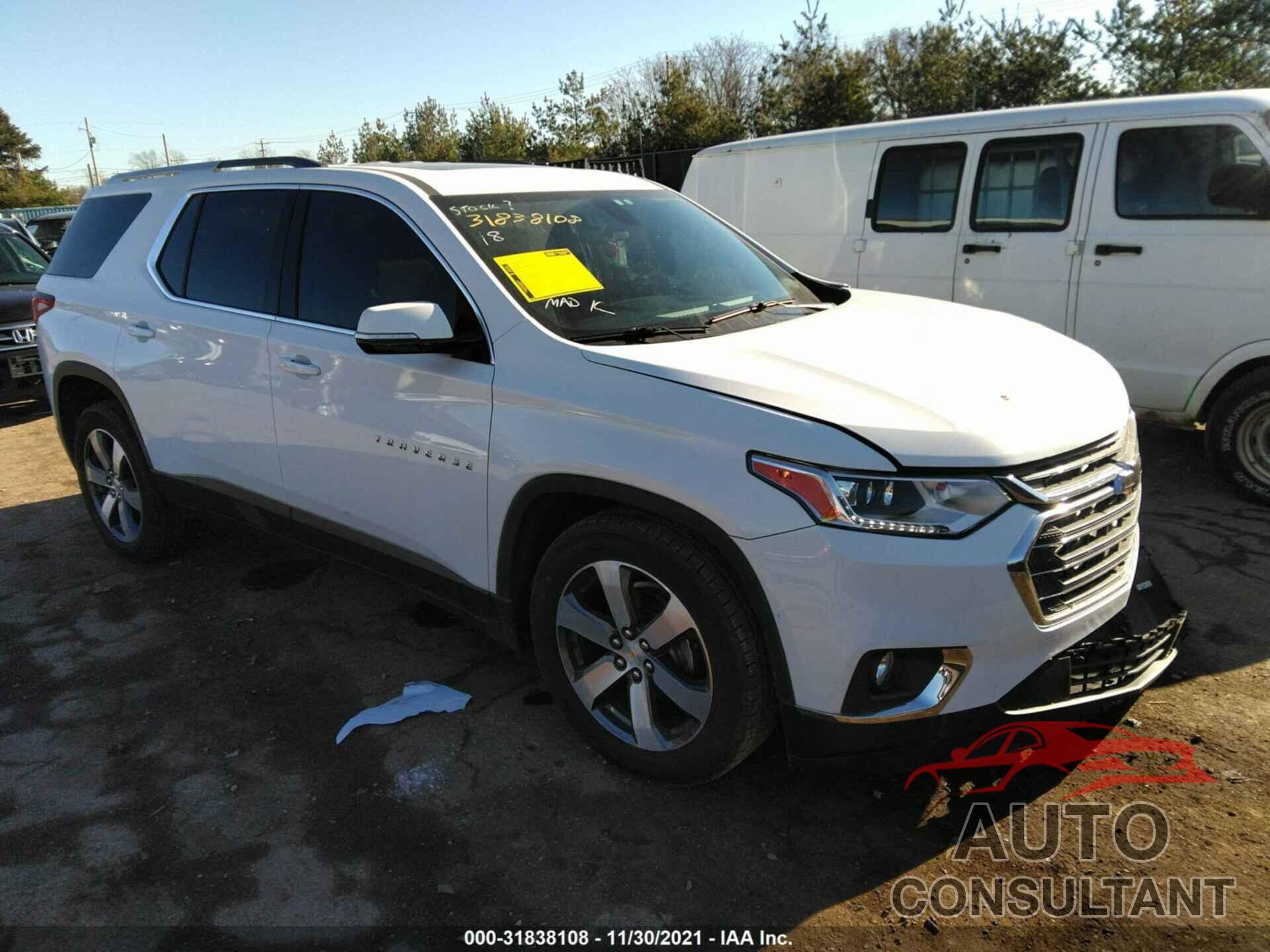 CHEVROLET TRAVERSE 2018 - 1GNEVHKW9JJ233675