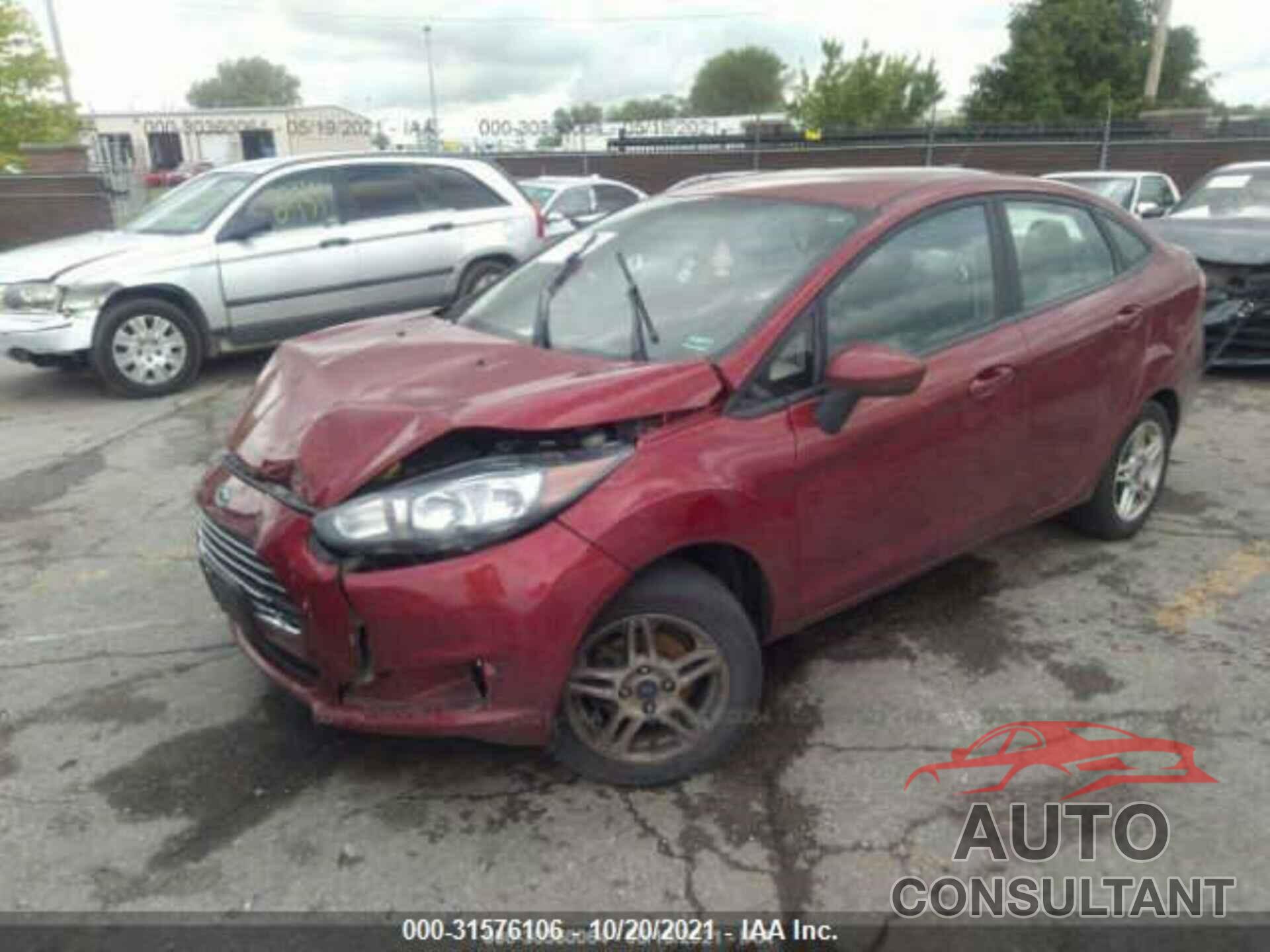 FORD FIESTA 2017 - 3FADP4BJ7HM153239