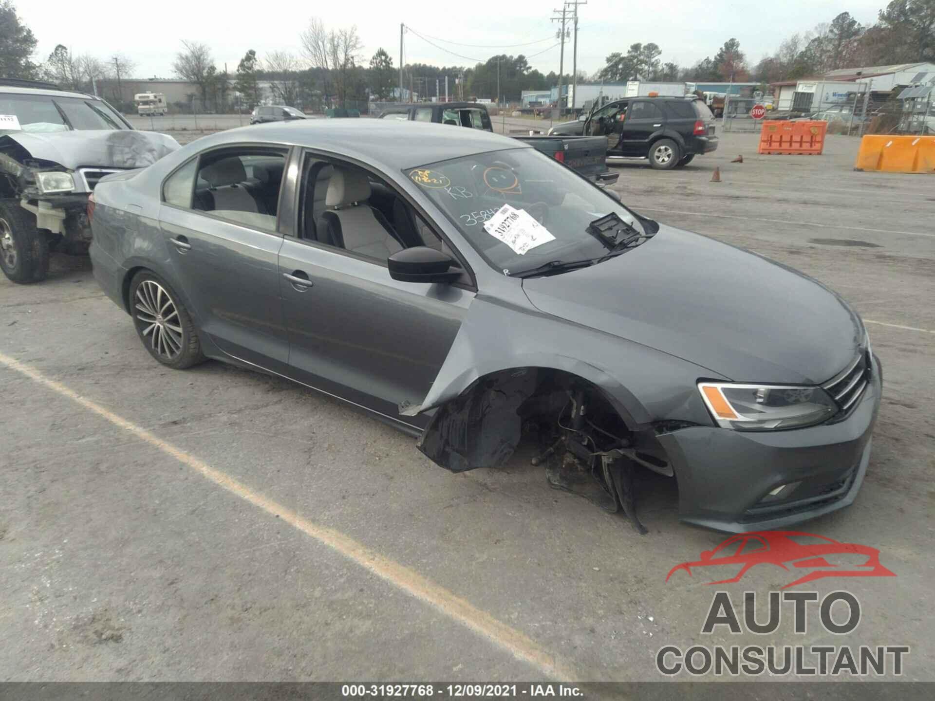 VOLKSWAGEN JETTA SEDAN 2016 - 3VWD17AJ8GM418597